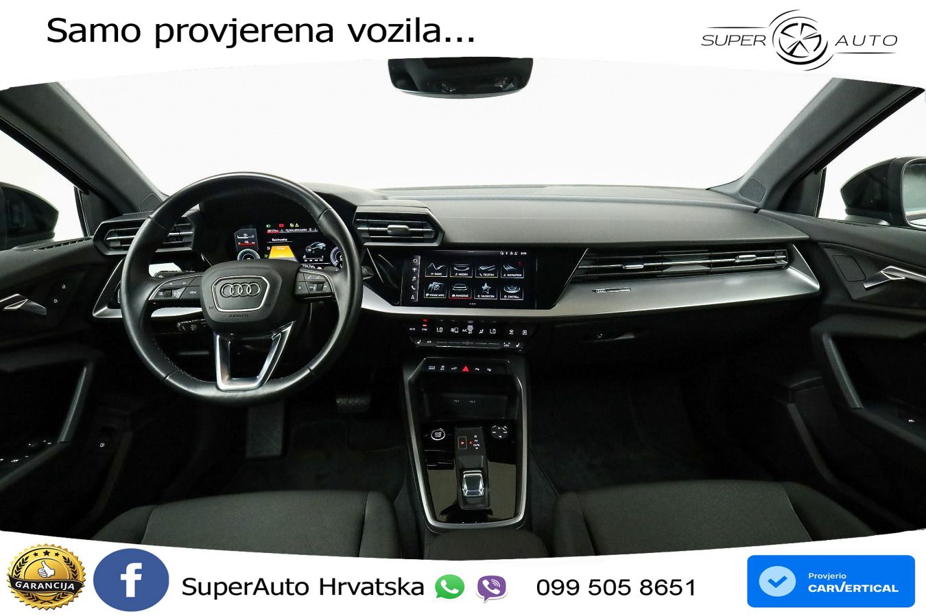 Audi A3 40 TFSIe (204 KS) S tronic LED+GR SJED+ACC