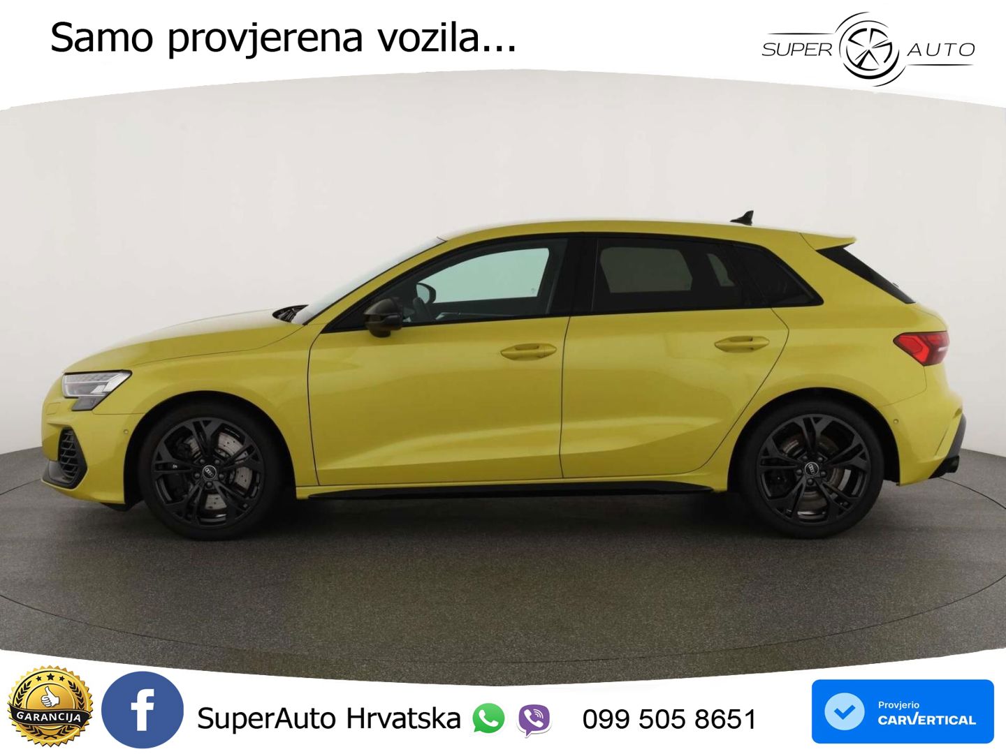 Audi S3 2.0 TFSI (333 KS) quattro S tronic LED+GR SJED+ACC