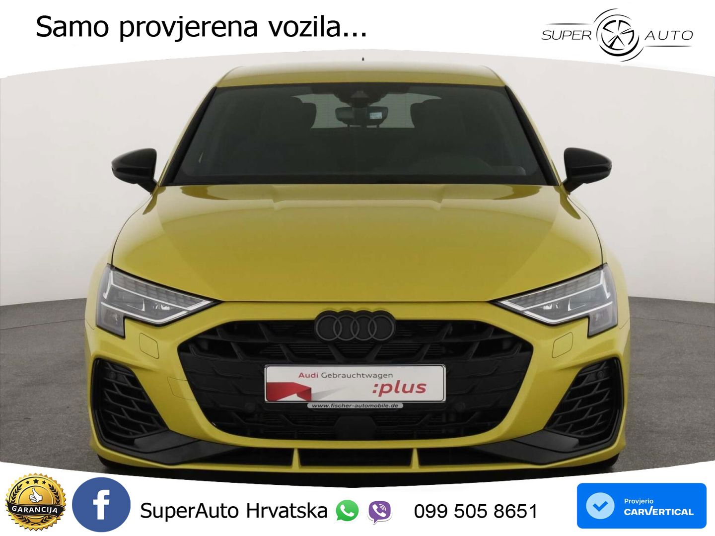 Audi S3 2.0 TFSI (333 KS) quattro S tronic LED+GR SJED+ACC