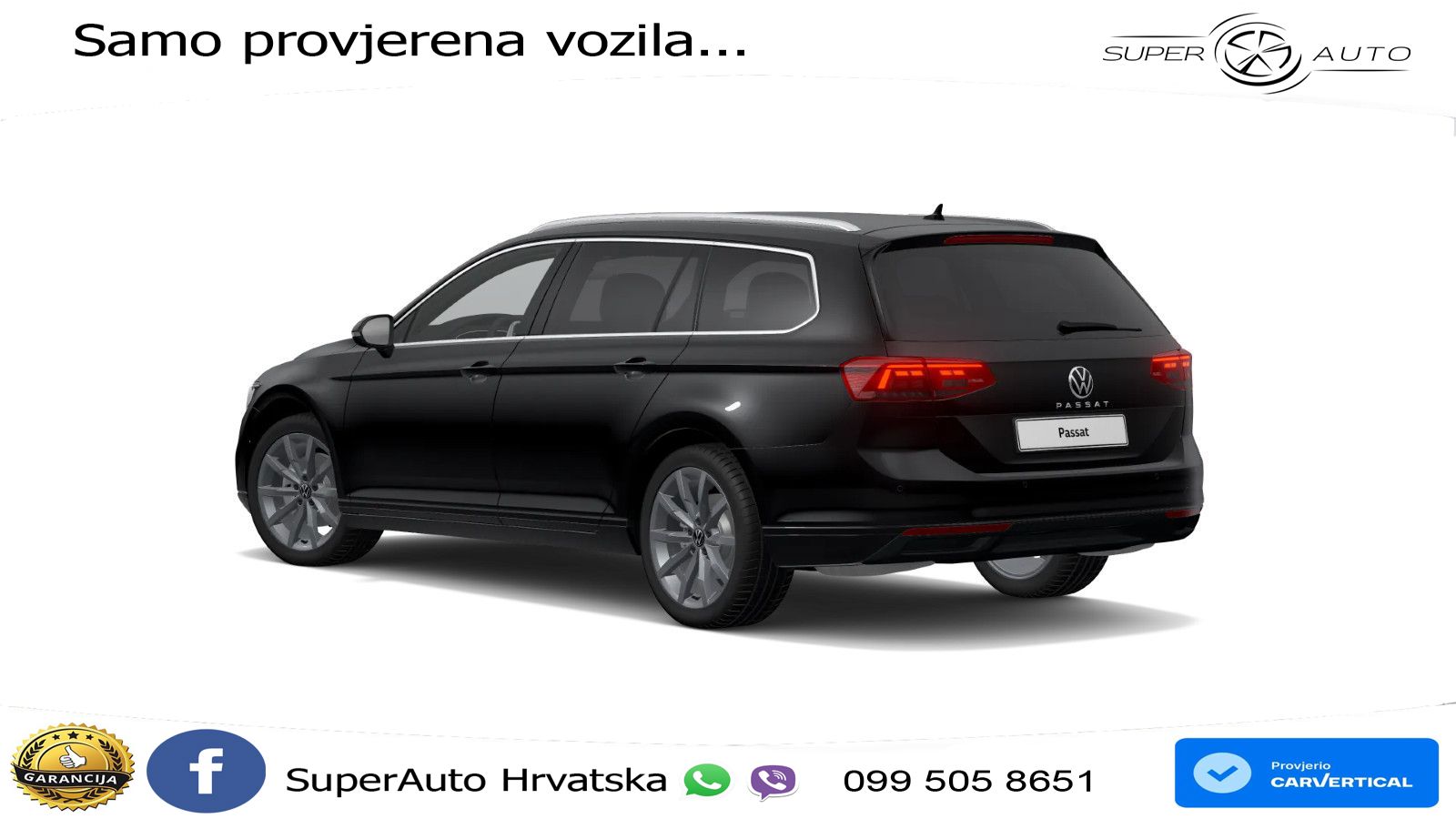 Volkswagen Passat Variant 2.0 TSI (190 KS) DSG Business LED+GR SJED+ACC