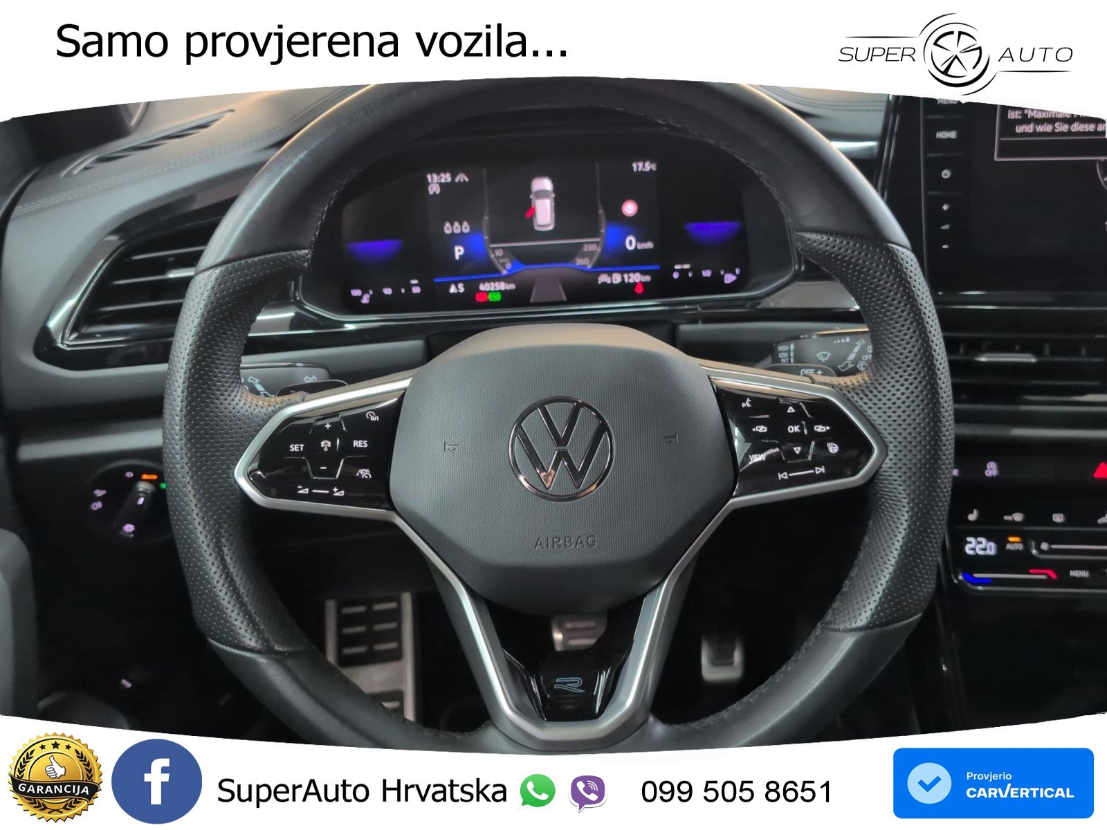 Volkswagen T-Roc 1.5 TSI (150 KS) DSG R-Line LED+GR SJED+ACC