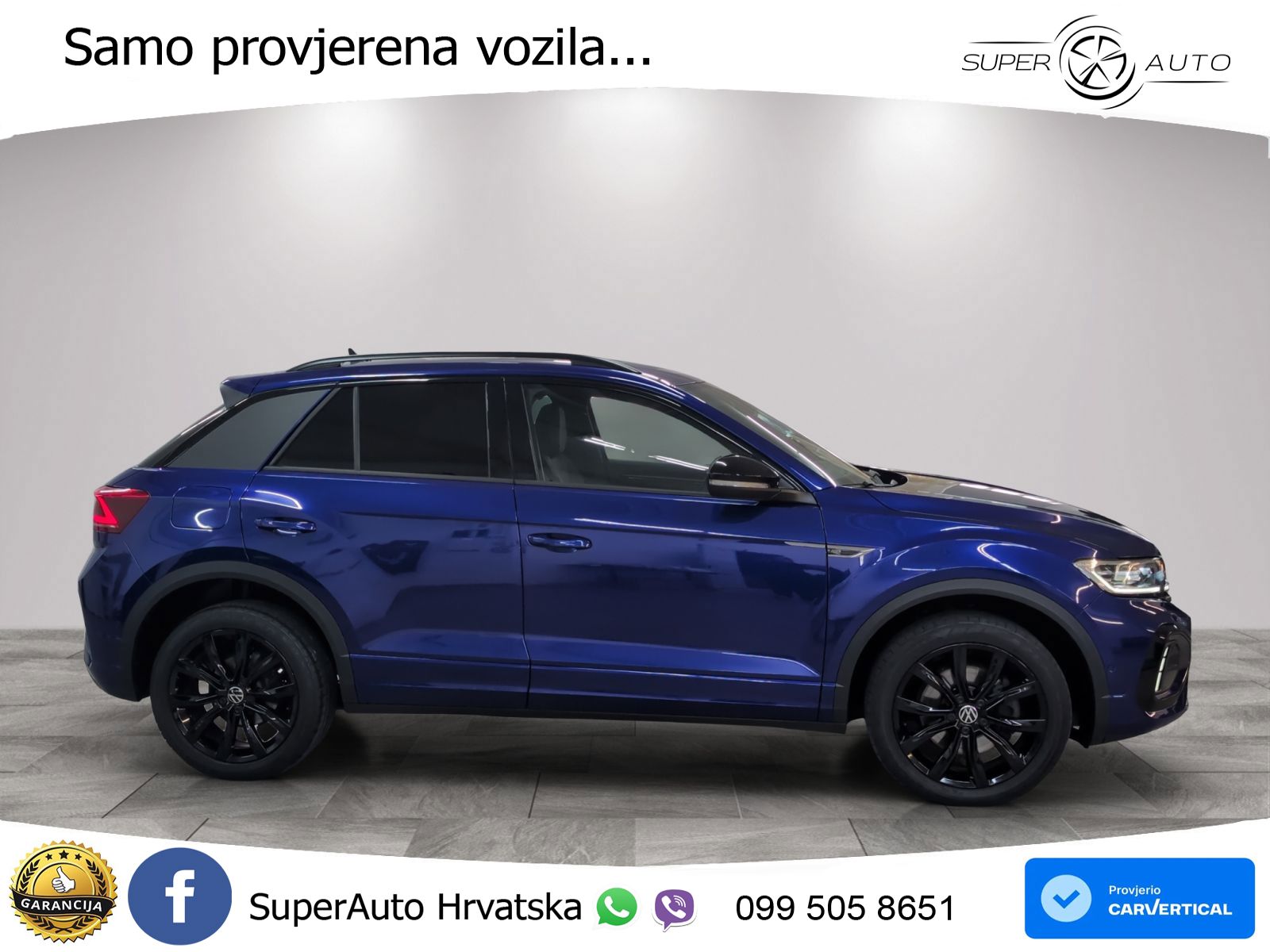 Volkswagen T-Roc 1.5 TSI (150 KS) DSG R-Line LED+GR SJED+ACC