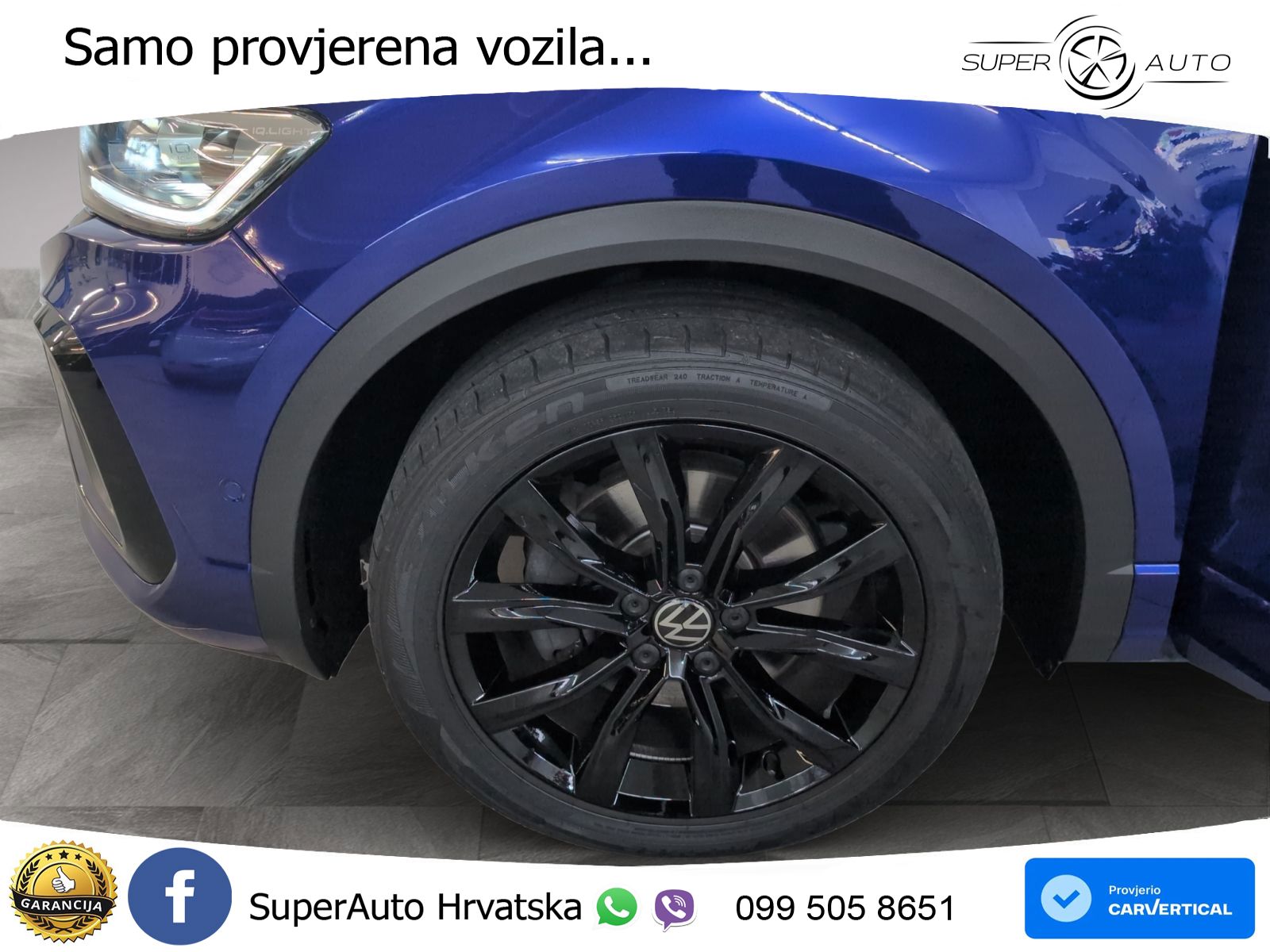 Volkswagen T-Roc 1.5 TSI (150 KS) DSG R-Line LED+GR SJED+ACC