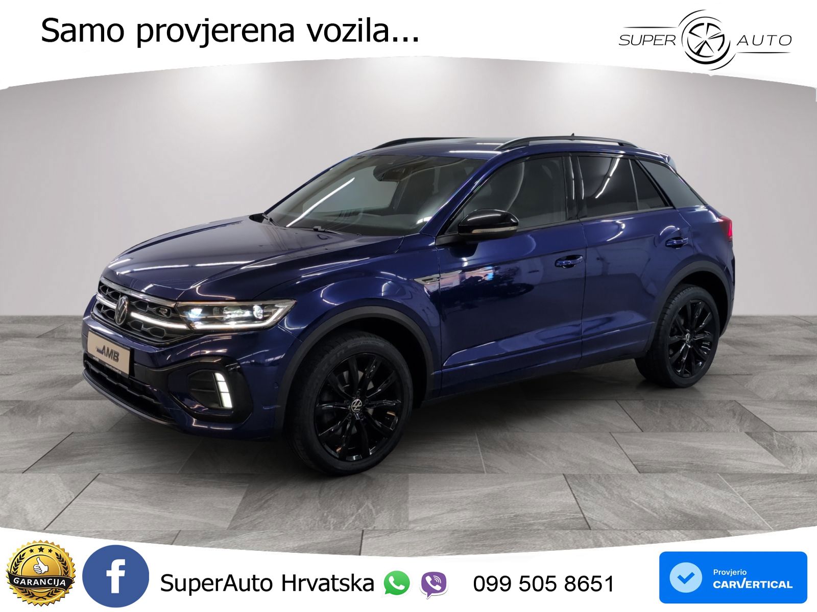 Volkswagen T-Roc 1.5 TSI (150 KS) DSG R-Line LED+GR SJED+ACC