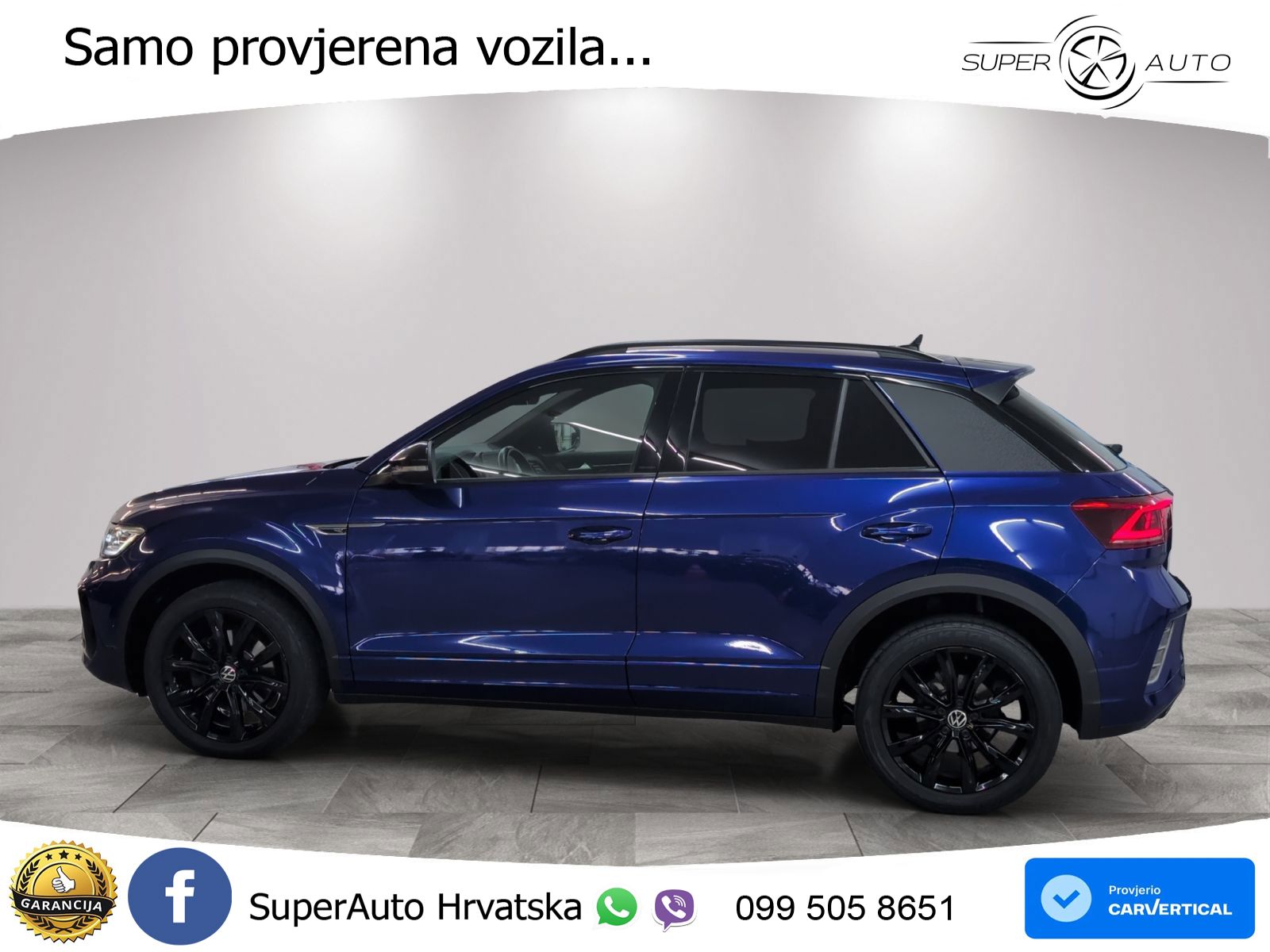Volkswagen T-Roc 1.5 TSI (150 KS) DSG R-Line LED+GR SJED+ACC