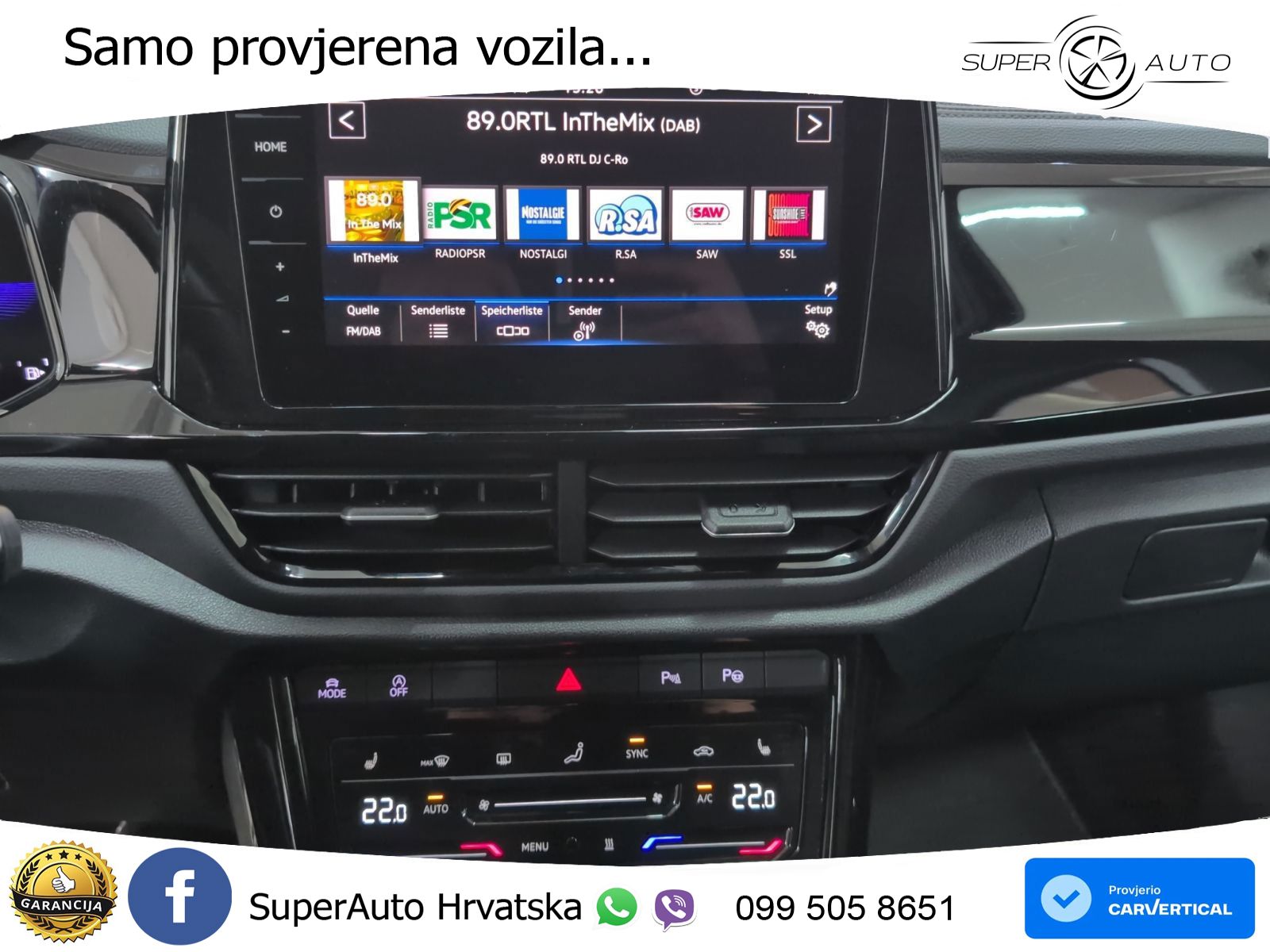 Volkswagen T-Roc 1.5 TSI (150 KS) DSG R-Line LED+GR SJED+ACC