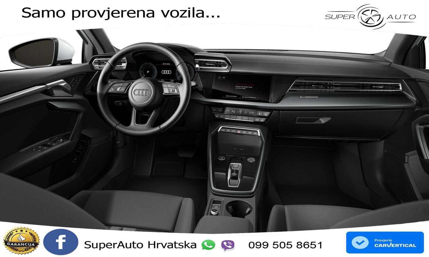 Audi A3 Sportback 40 TFSI e (204 KS) Plug-in Hybrid S tronic LED+GR SJED+ACC