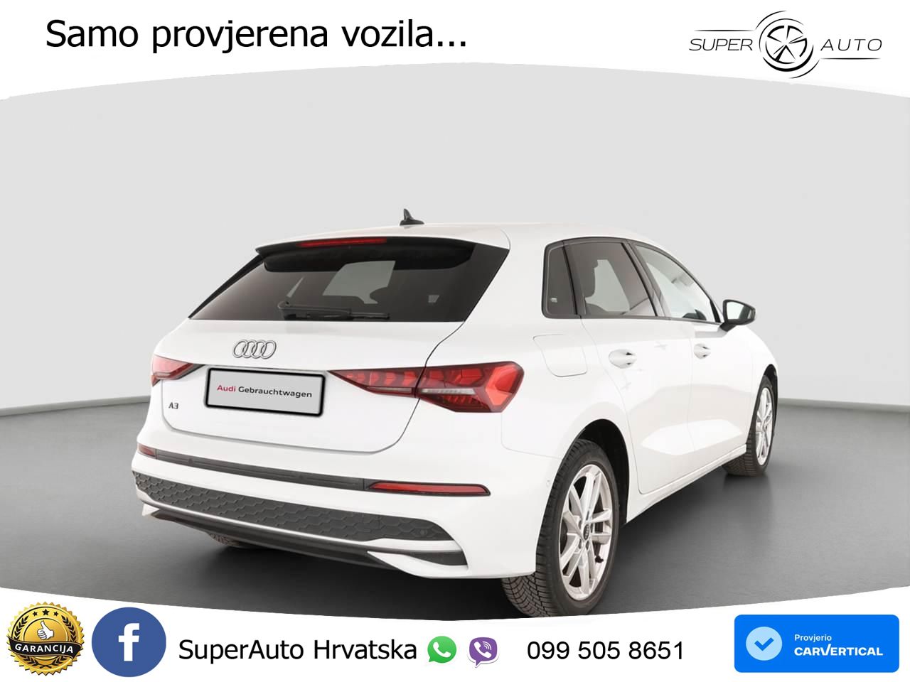 Audi A3 Sportback 40 TFSI e (204 KS) Plug-in Hybrid S tronic LED+GR SJED+ACC