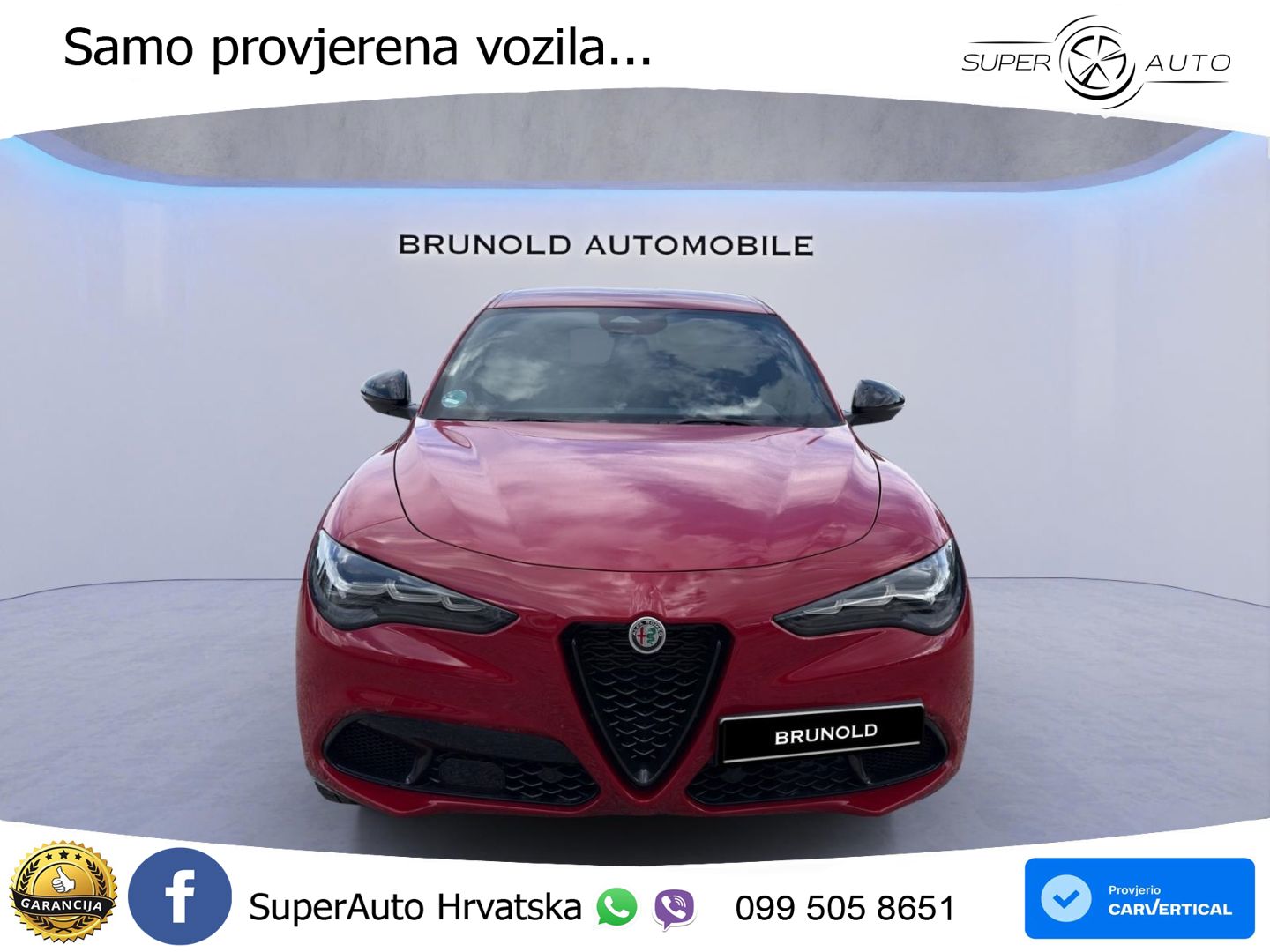 Alfa Romeo Stelvio 2.0 Turbo (280 KS) Q4 Automatic LED+GR SJED+ACC