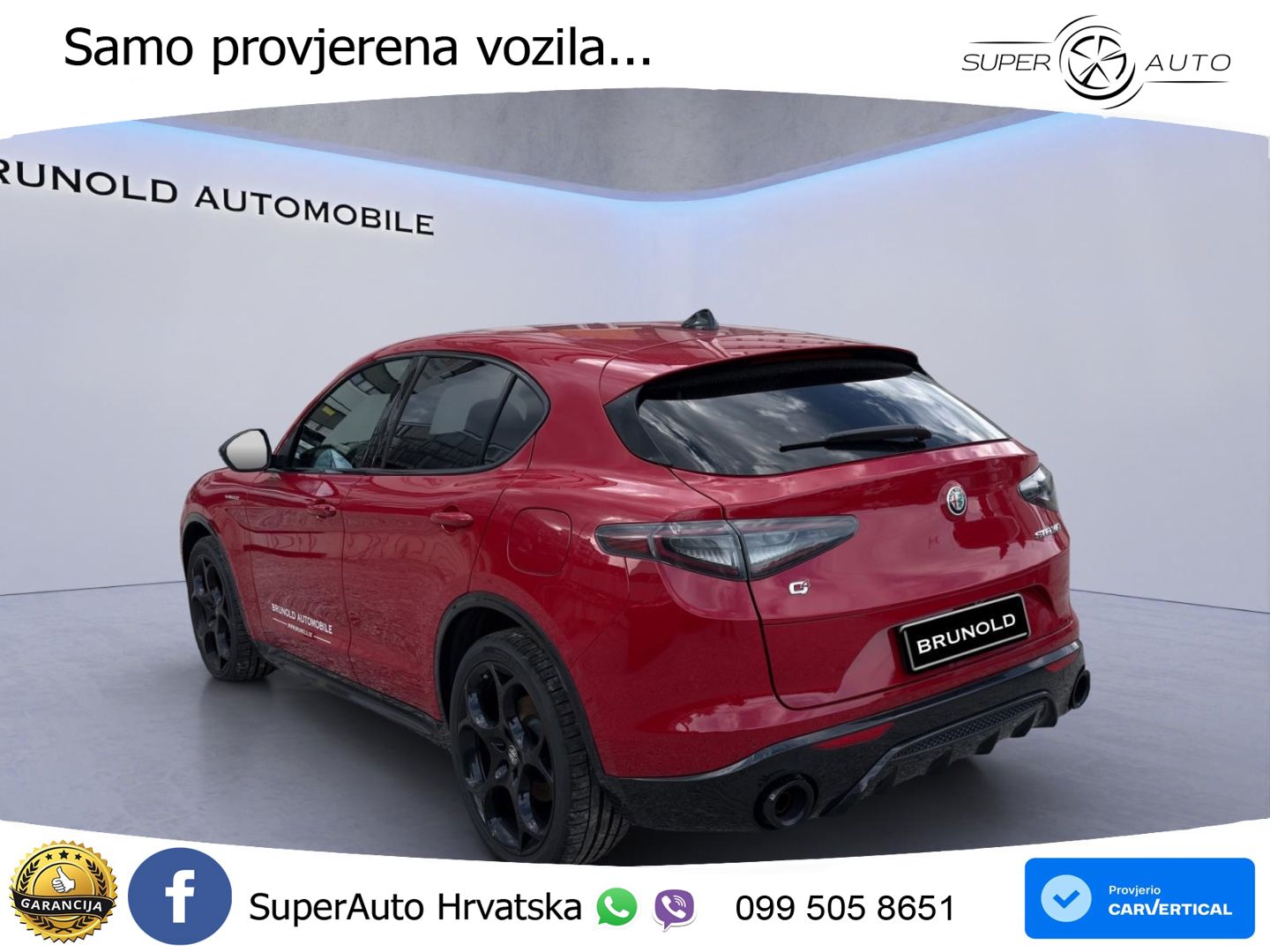 Alfa Romeo Stelvio 2.0 Turbo (280 KS) Q4 Automatic LED+GR SJED+ACC