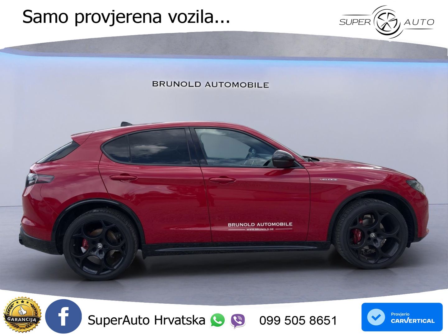 Alfa Romeo Stelvio 2.0 Turbo (280 KS) Q4 Automatic LED+GR SJED+ACC
