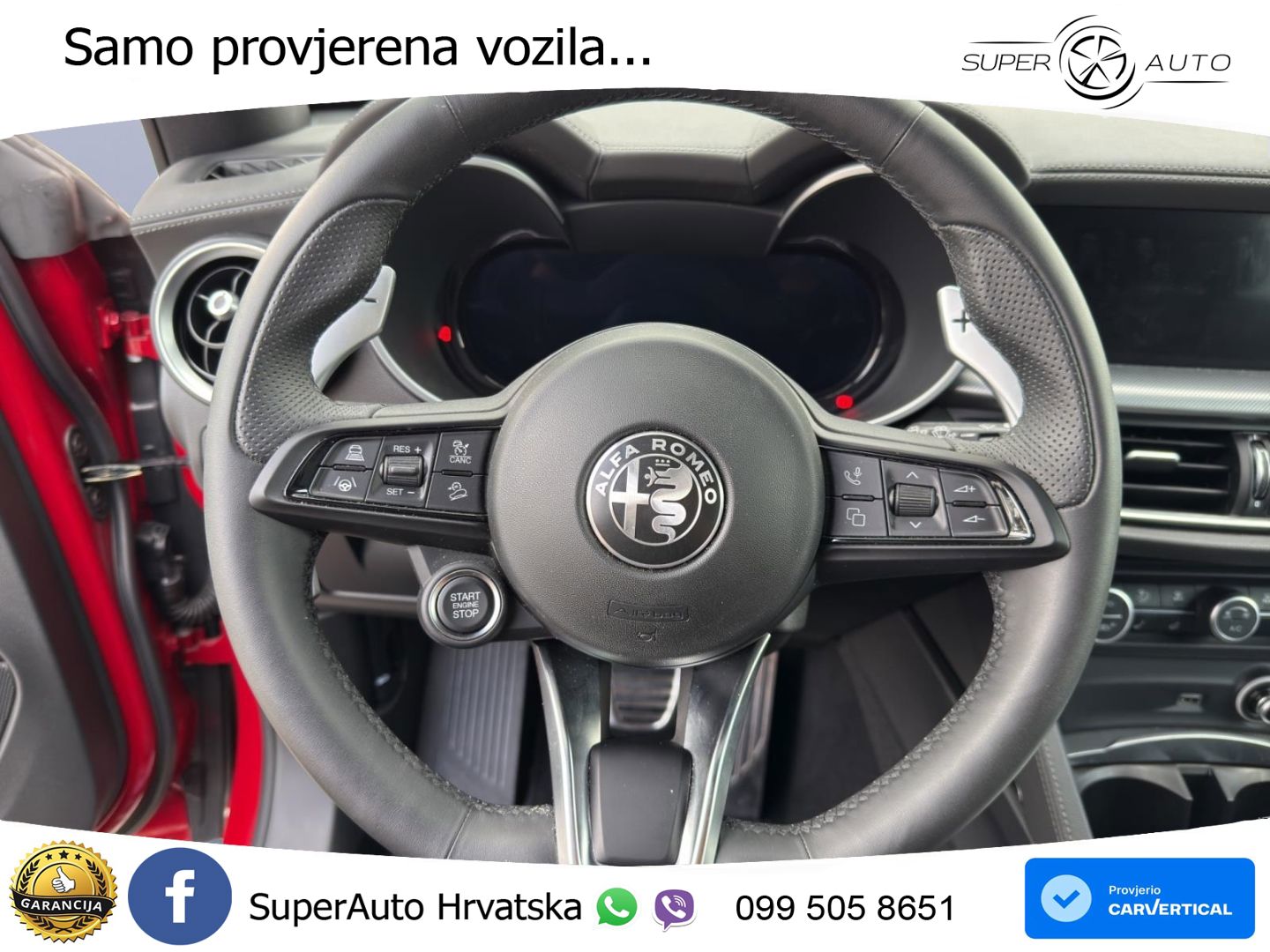Alfa Romeo Stelvio 2.0 Turbo (280 KS) Q4 Automatic LED+GR SJED+ACC