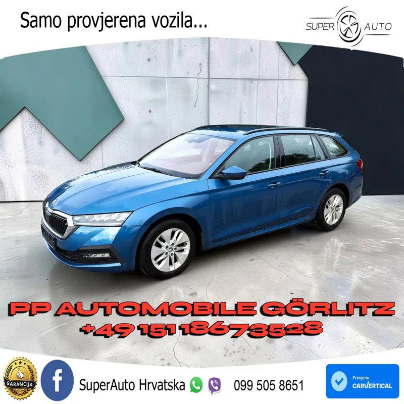Škoda Octavia Combi 1.5 TSI (150 KS) LED+GR SJED+ACC