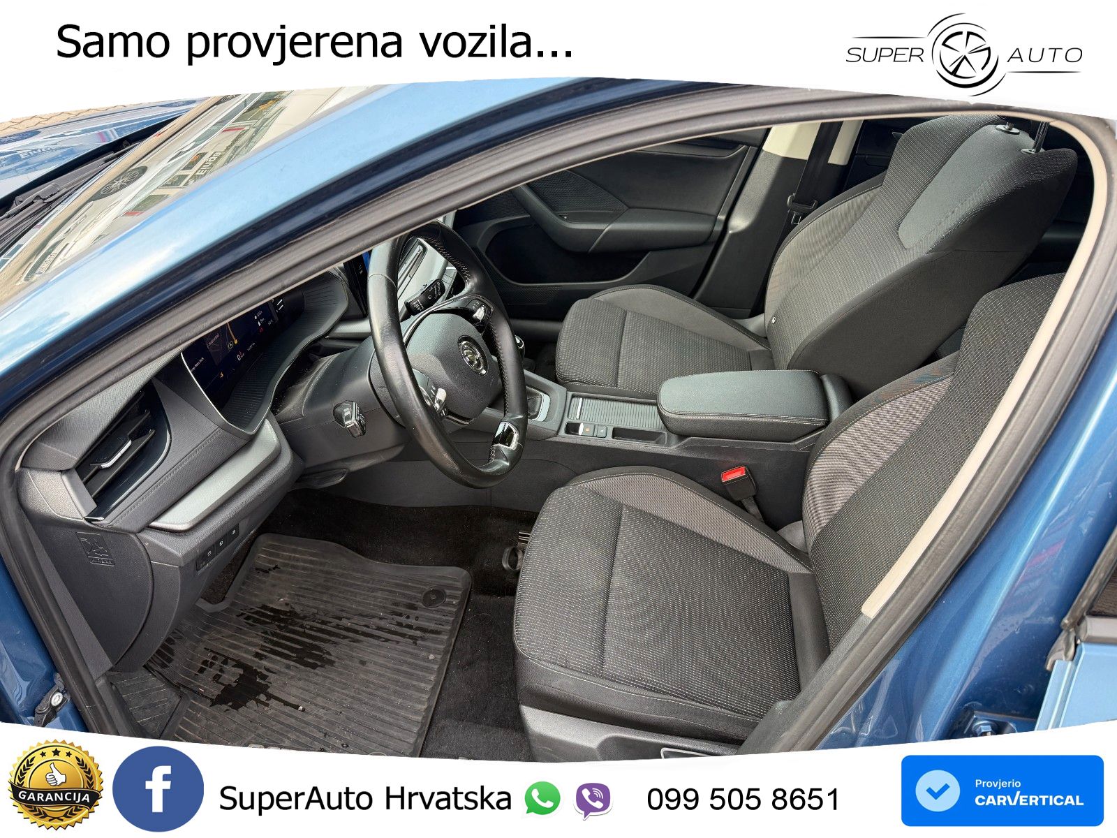 Škoda Octavia Combi 1.5 TSI (150 KS) LED+GR SJED+ACC
