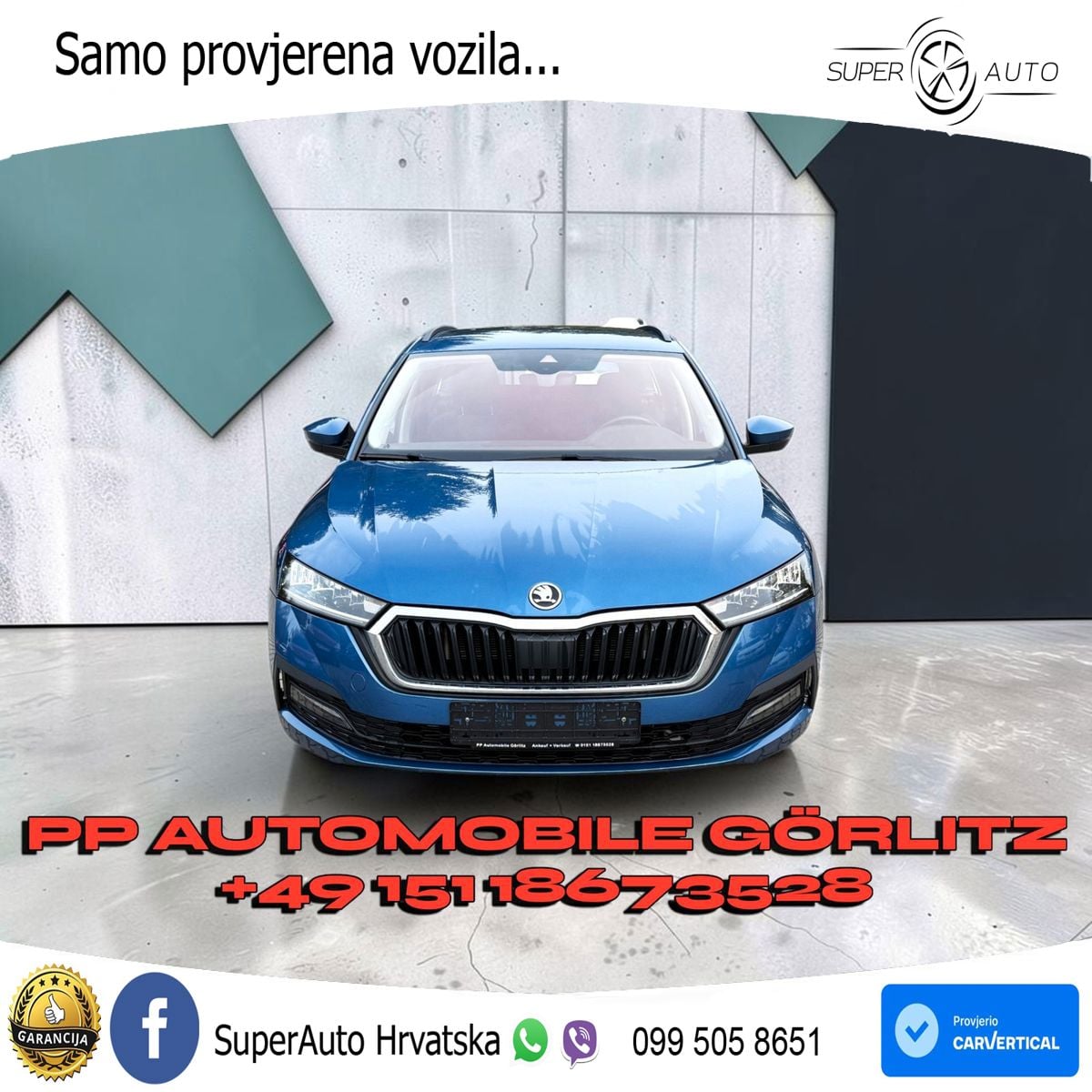 Škoda Octavia Combi 1.5 TSI (150 KS) LED+GR SJED+ACC