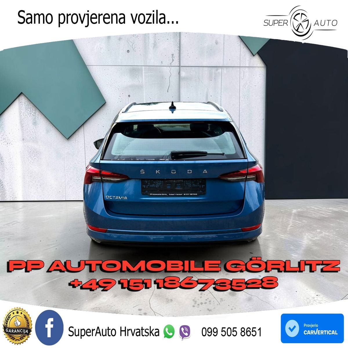 Škoda Octavia Combi 1.5 TSI (150 KS) LED+GR SJED+ACC