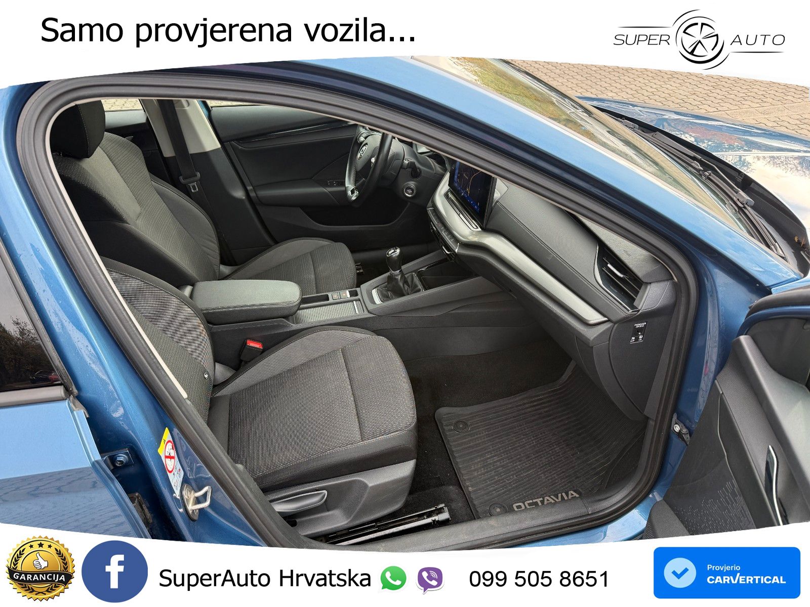 Škoda Octavia Combi 1.5 TSI (150 KS) LED+GR SJED+ACC