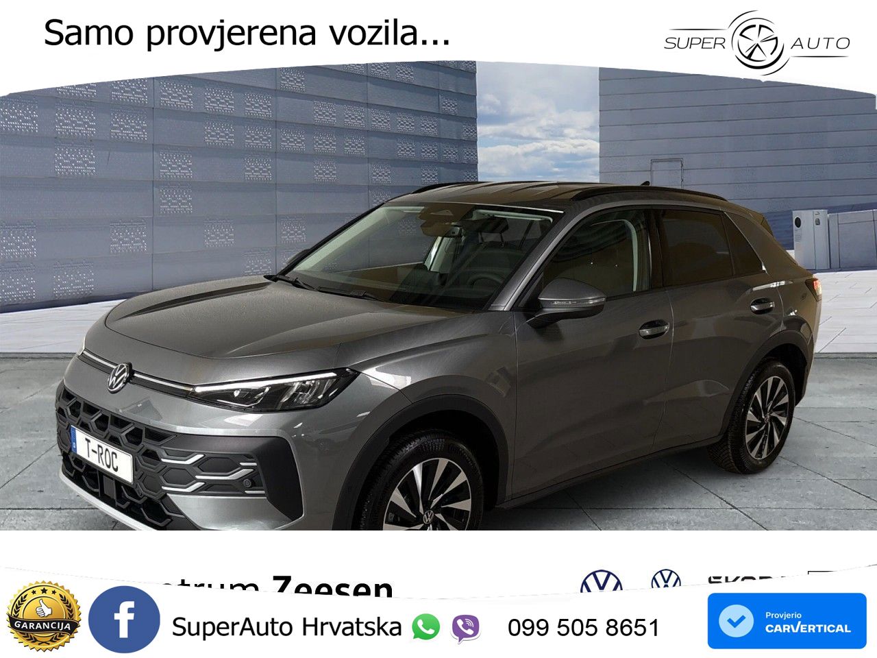 Volkswagen T-Roc 1.5 eTSI (116 KS)  DSG LED+GR SJED+ACC