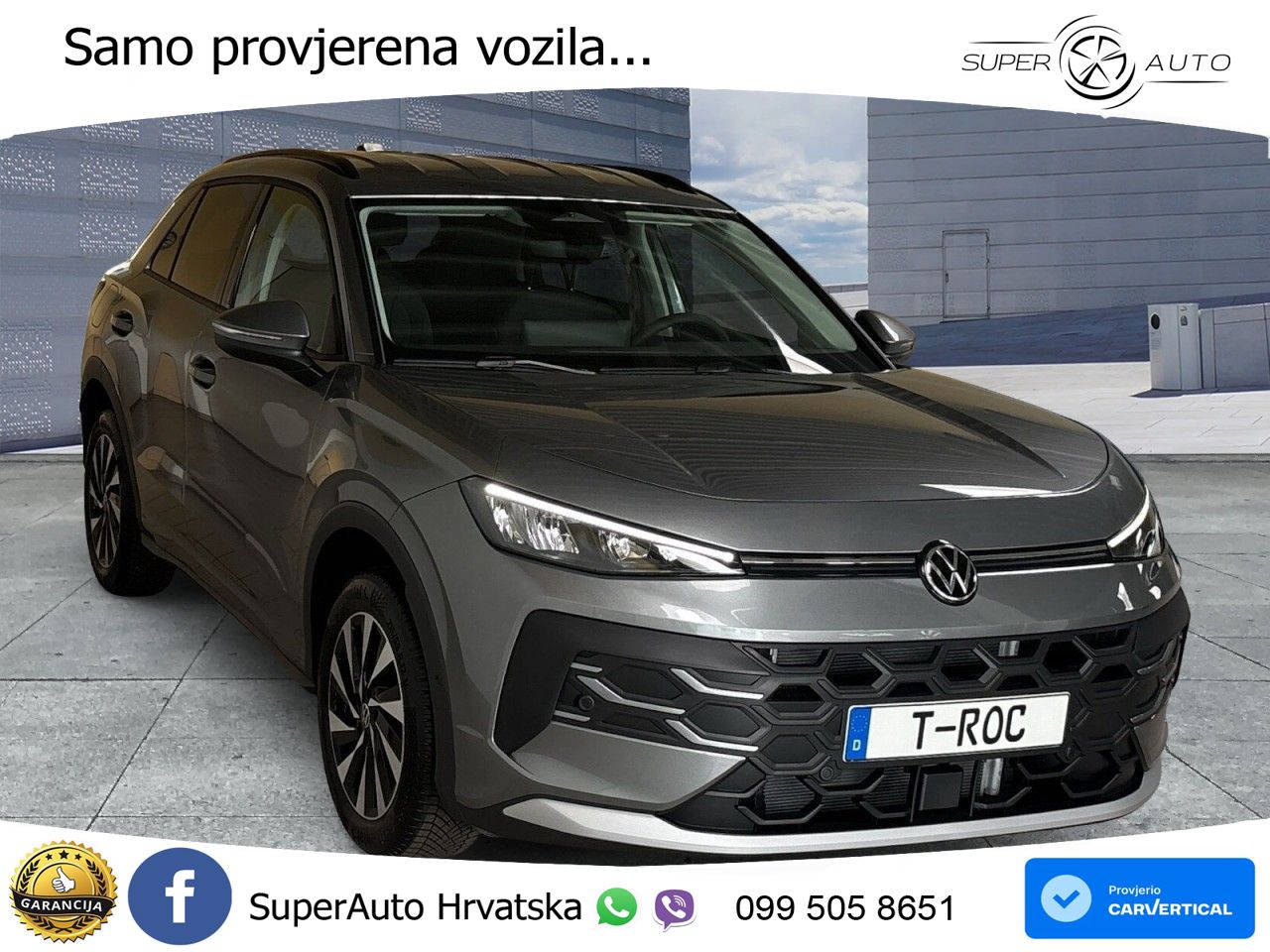 Volkswagen T-Roc 1.5 eTSI (116 KS)  DSG LED+GR SJED+ACC