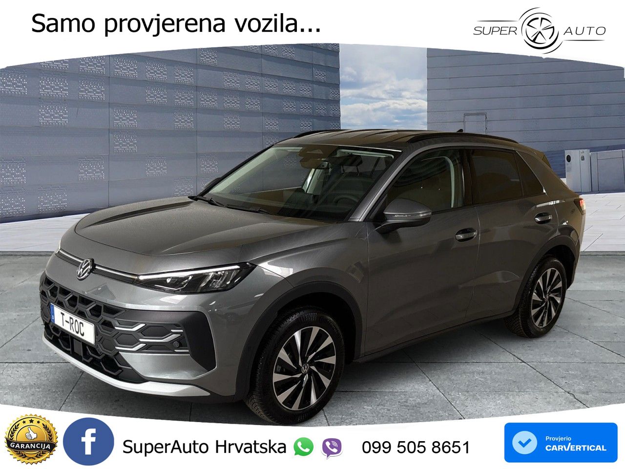 Volkswagen T-Roc 1.5 eTSI (116 KS)  DSG LED+GR SJED+ACC