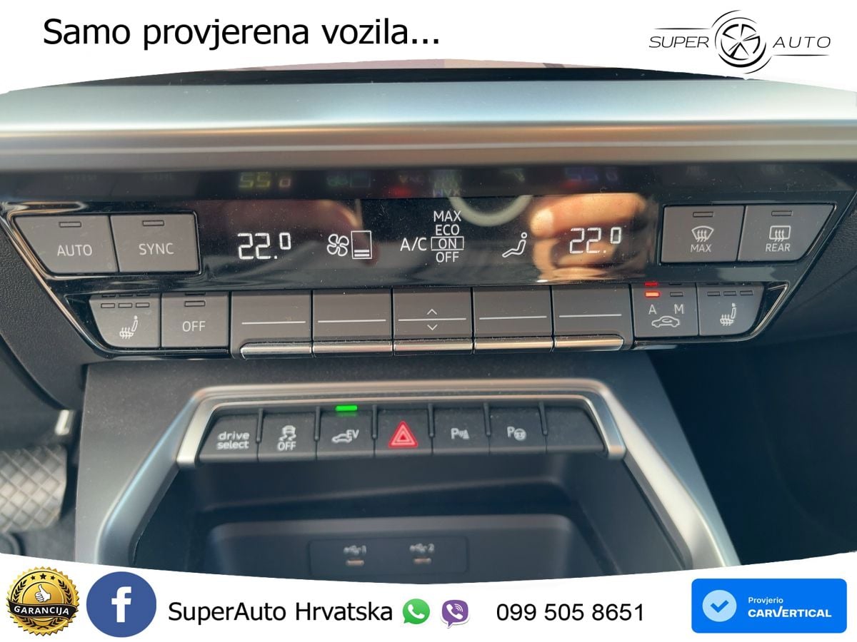 Audi A3 40 TFSIe (204 KS) S tronic advanced MATRIX+GR SJED+KAM