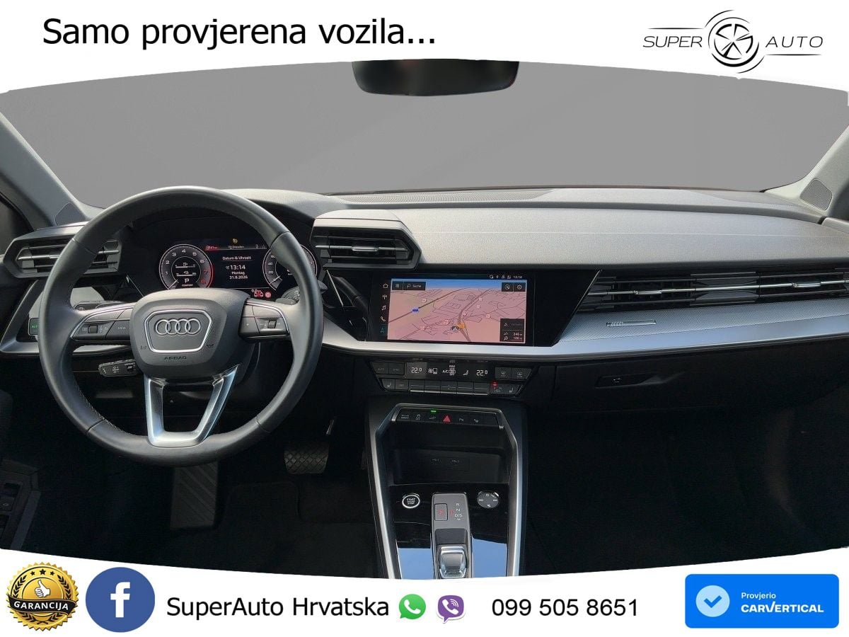 Audi A3 40 TFSIe (204 KS) S tronic advanced MATRIX+GR SJED+KAM