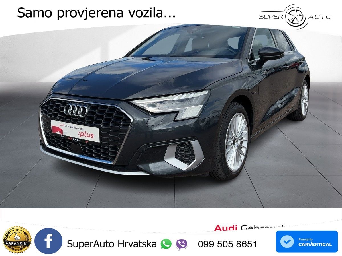 Audi A3 40 TFSIe (204 KS) S tronic advanced MATRIX+GR SJED+KAM