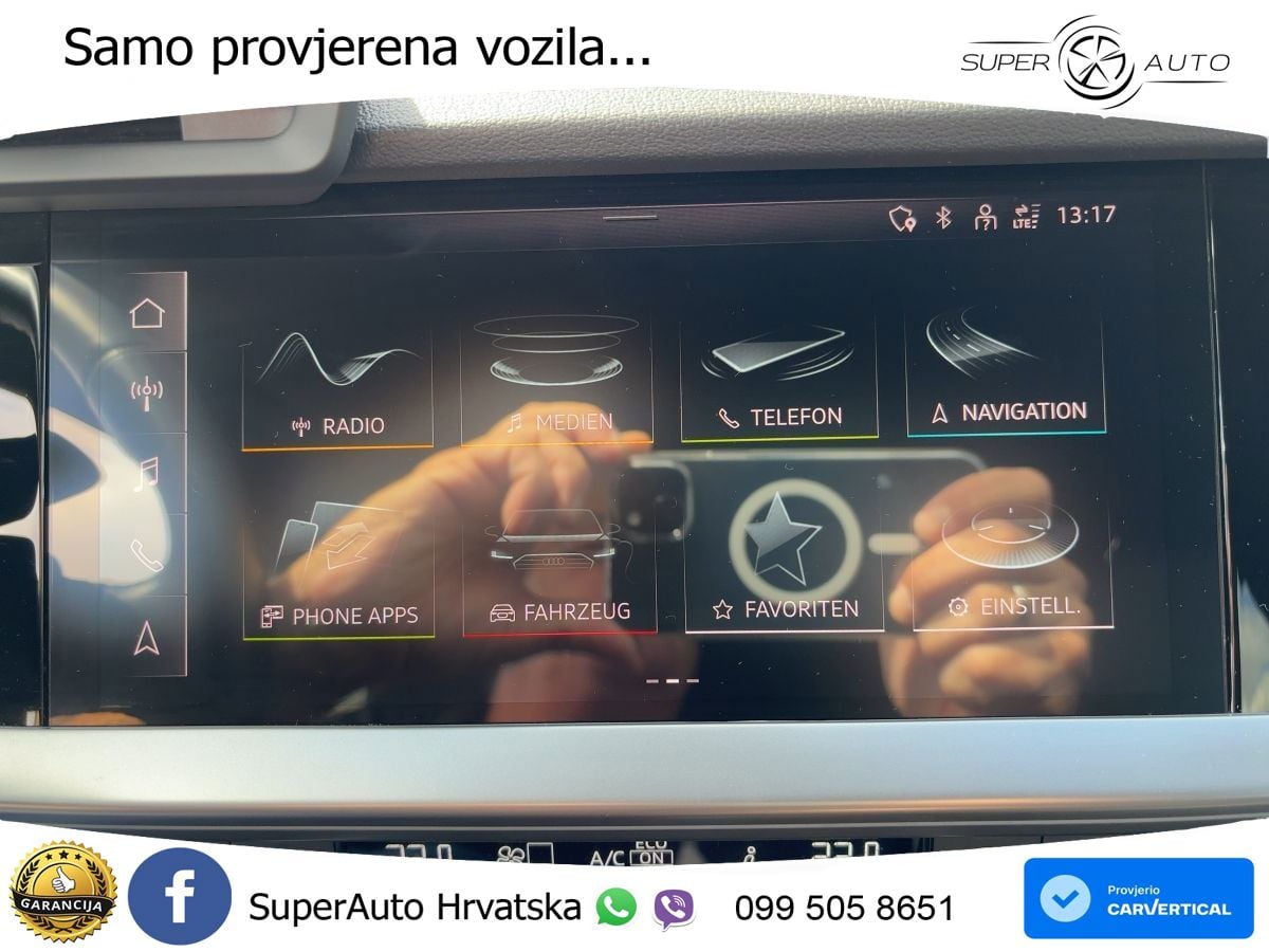 Audi A3 40 TFSIe (204 KS) S tronic advanced MATRIX+GR SJED+KAM