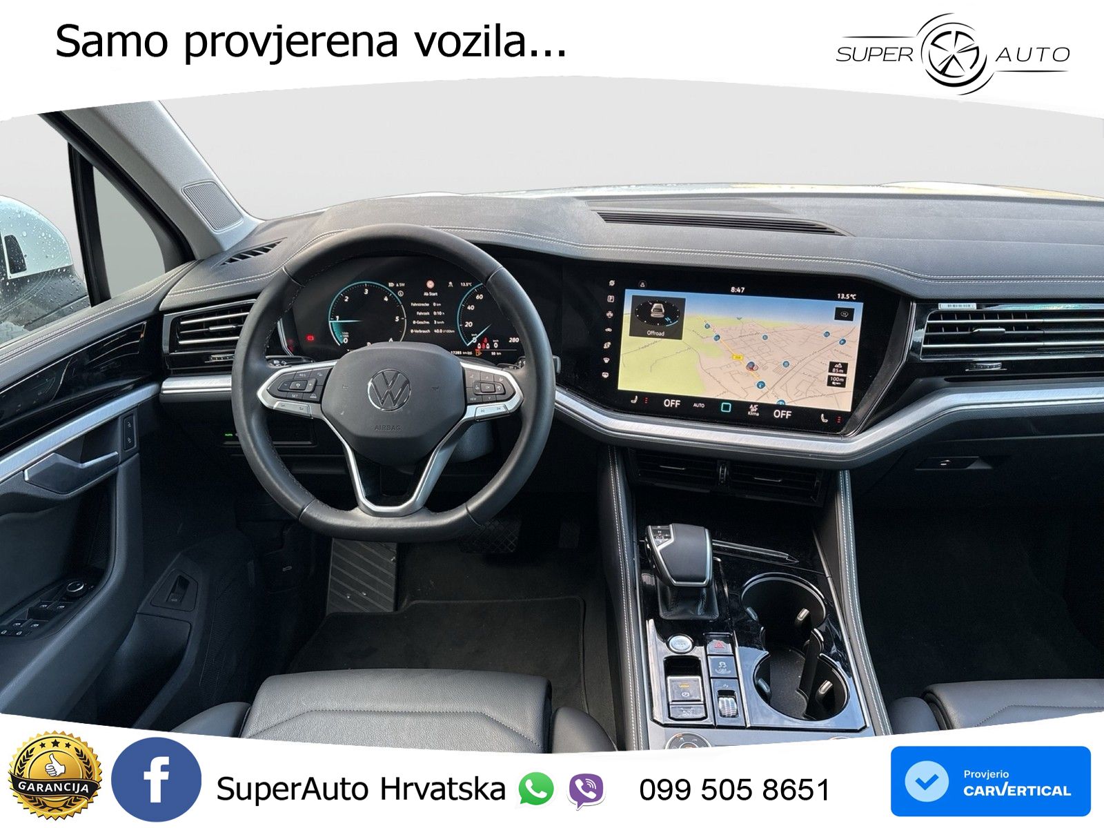 Volkswagen Touareg 3.0 V6 TDI (231 KS) 4MOTION Tiptronic ZRAČNI+ACC+GR SJED+KAM