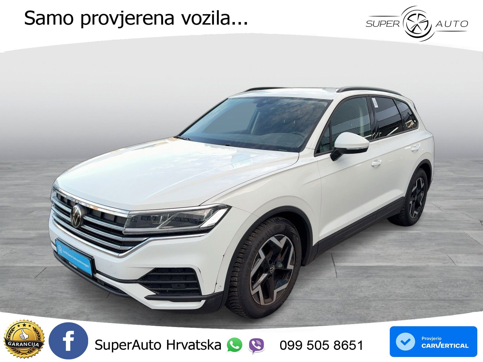 Volkswagen Touareg 3.0 V6 TDI (231 KS) 4MOTION Tiptronic ZRAČNI+ACC+GR SJED+KAM