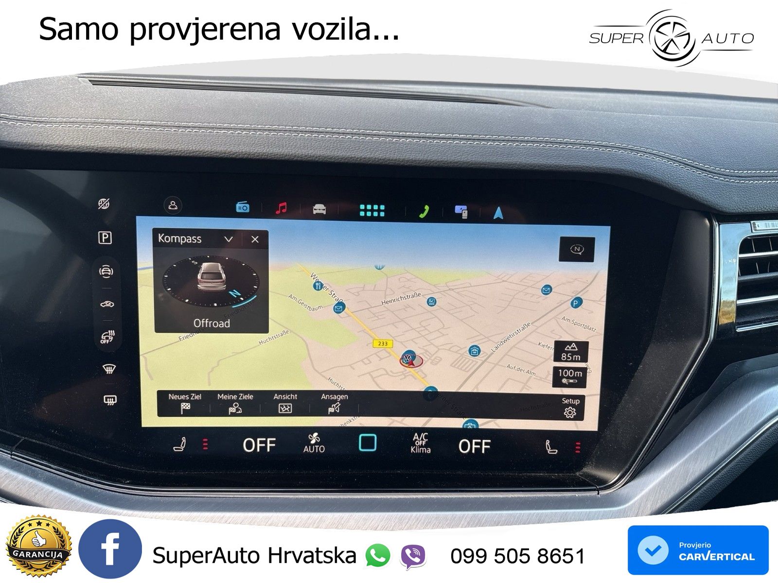 Volkswagen Touareg 3.0 V6 TDI (231 KS) 4MOTION Tiptronic ZRAČNI+ACC+GR SJED+KAM