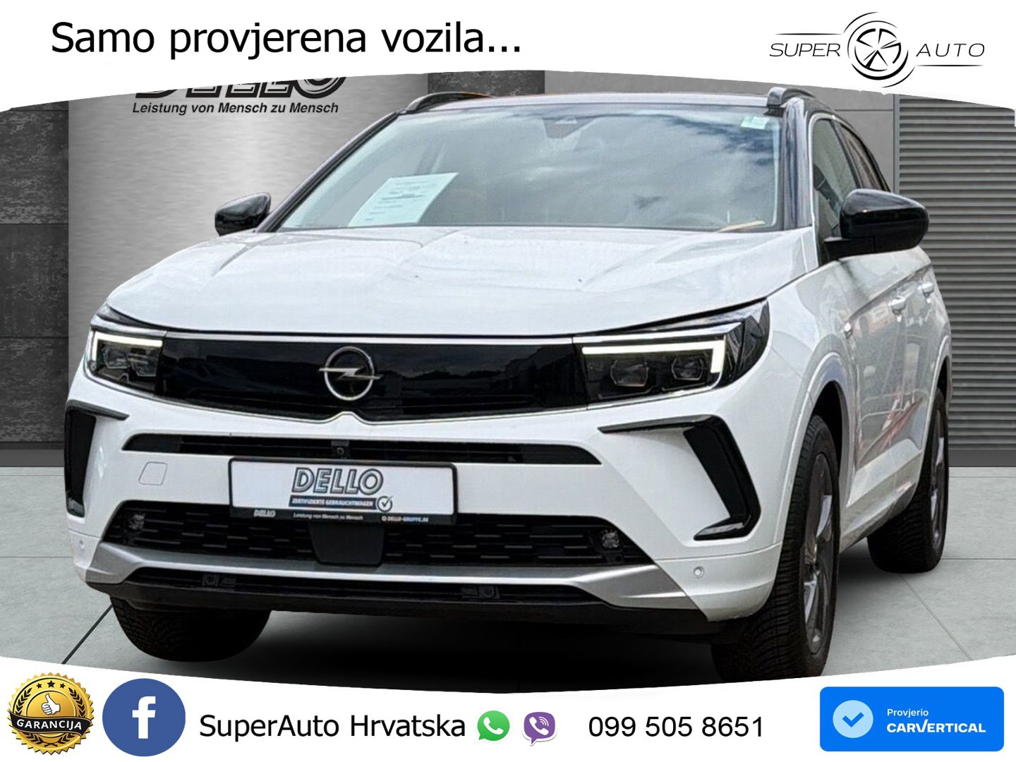 Opel Grandland 1.2i Turbo (130 KS) Automatic Elegance LED+GR SJED+ACC