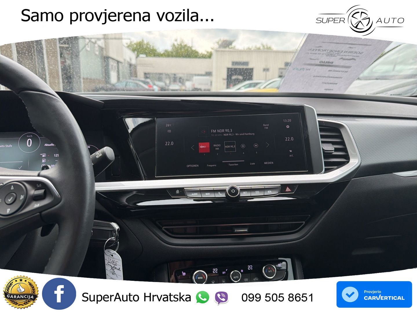 Opel Grandland 1.2i Turbo (130 KS) Automatic Elegance LED+GR SJED+ACC