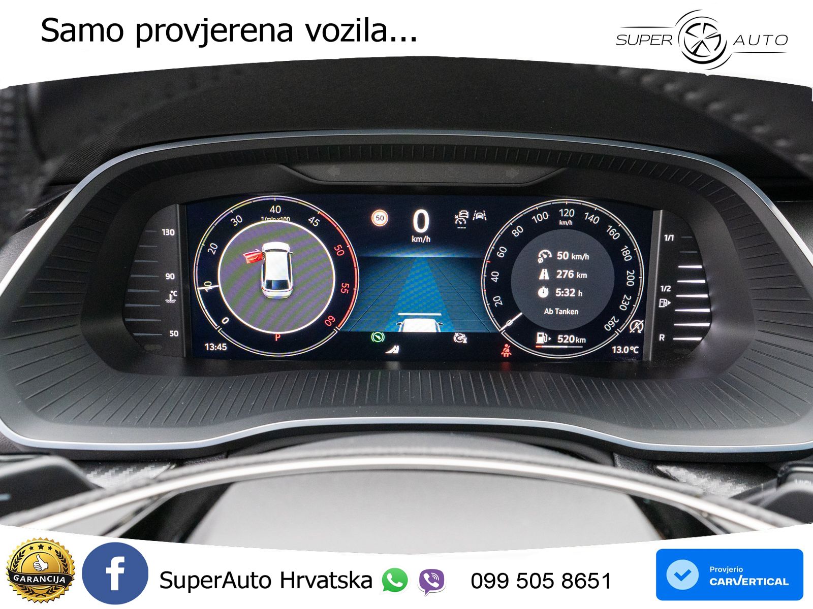 Škoda Octavia Combi 2.0 TDI (150 KS) DSG SportLine LED+GR SJED+ACC