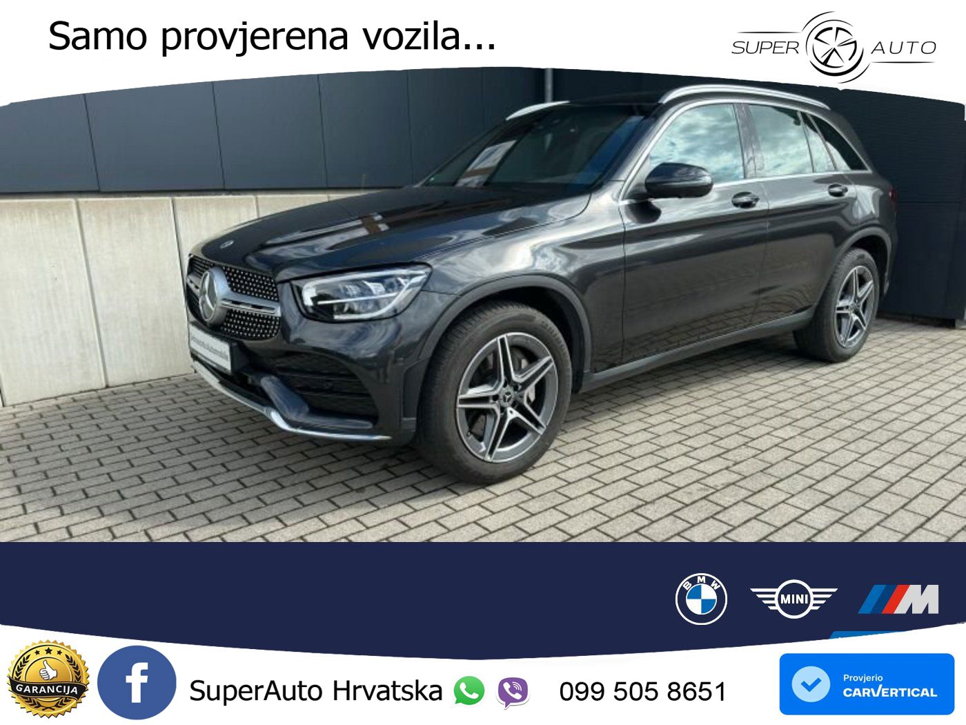 Mercedes GLC 300d (245 KS) 4MATIC G-TRONIC AMG LED+GR SJED+ACC