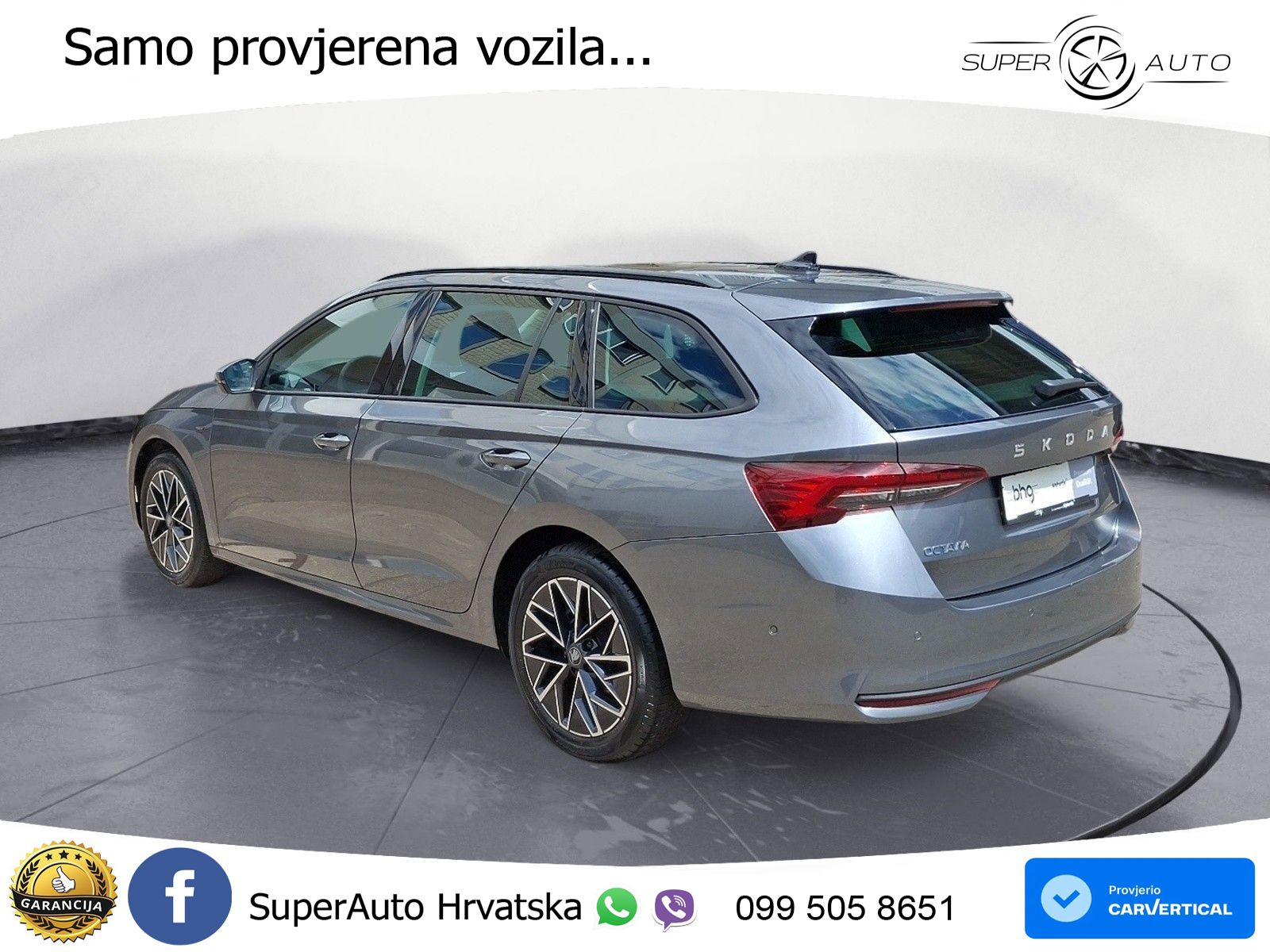 Škoda Octavia Combi 2.0 TDI (150 KS) DSG Selection ACC+HEAD+4xGR SJED+360+PANO