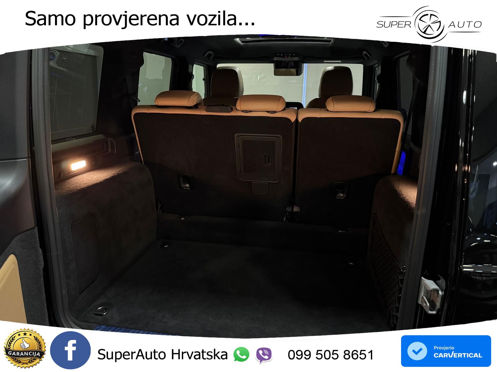 Mercedes AMG G 63 Long V8 (585 KS) 4MATIC 9G-TRONIC AMG SPEEDSHIFT TCT LED+GR SJED+ACC