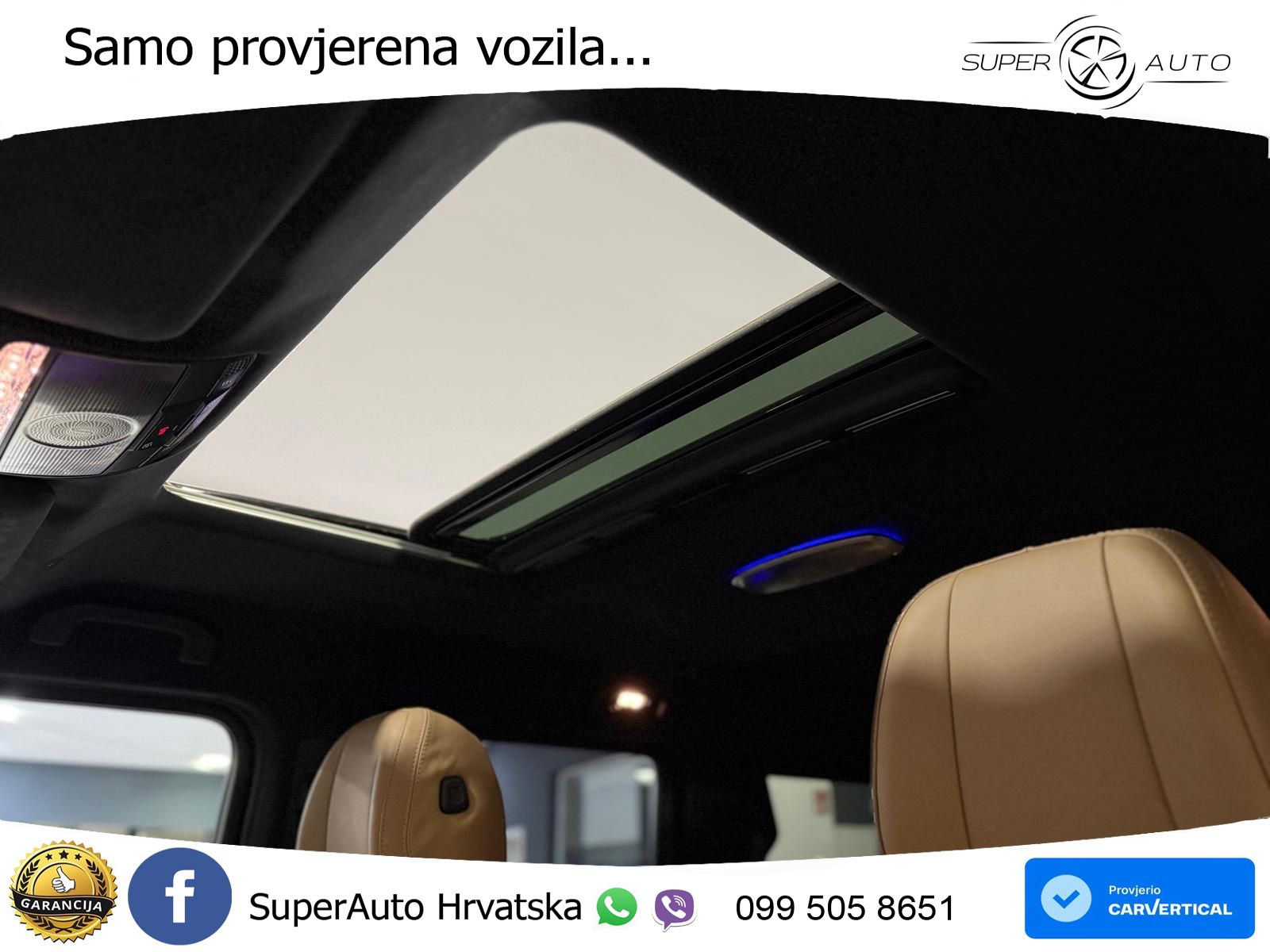 Mercedes AMG G 63 Long V8 (585 KS) 4MATIC 9G-TRONIC AMG SPEEDSHIFT TCT LED+GR SJED+ACC