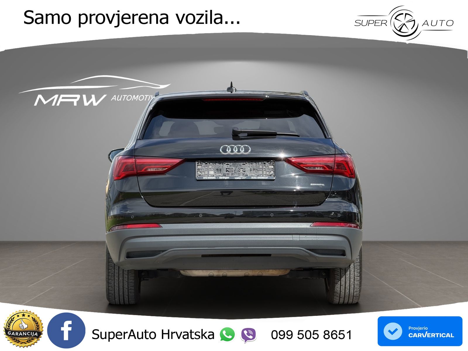 Audi Q3 40 TFSI (190 KS) quattro S tronic LED+GR SJED+ACC