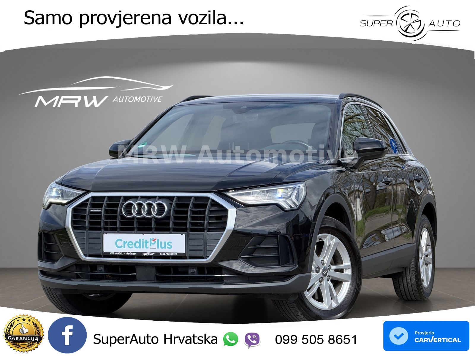 Audi Q3 40 TFSI (190 KS) quattro S tronic LED+GR SJED+ACC
