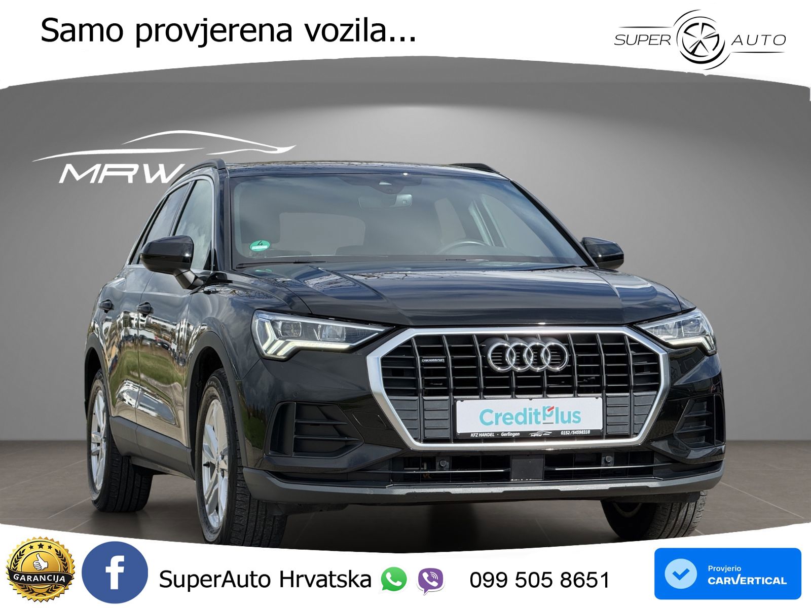 Audi Q3 40 TFSI (190 KS) quattro S tronic LED+GR SJED+ACC