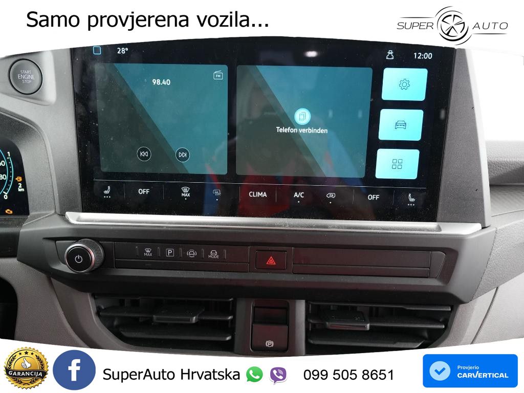 Volkswagen Transporter Kasten KR LED+GRA+APP+SHZ+PDC+KLIMA 150 KS