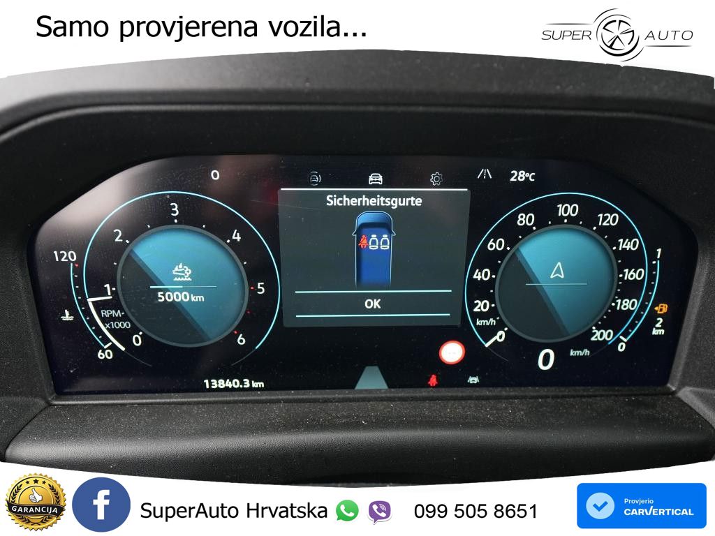 Volkswagen Transporter Kasten KR LED+GRA+APP+SHZ+PDC+KLIMA 150 KS