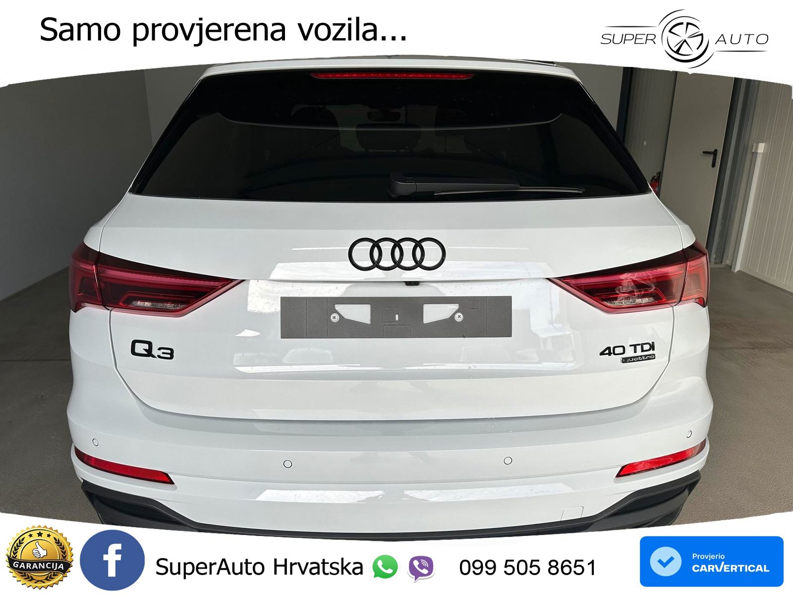 Audi Q3 40 TDI (200 KS) quattro S tronic S line MATRIX+GR SJED+KAM