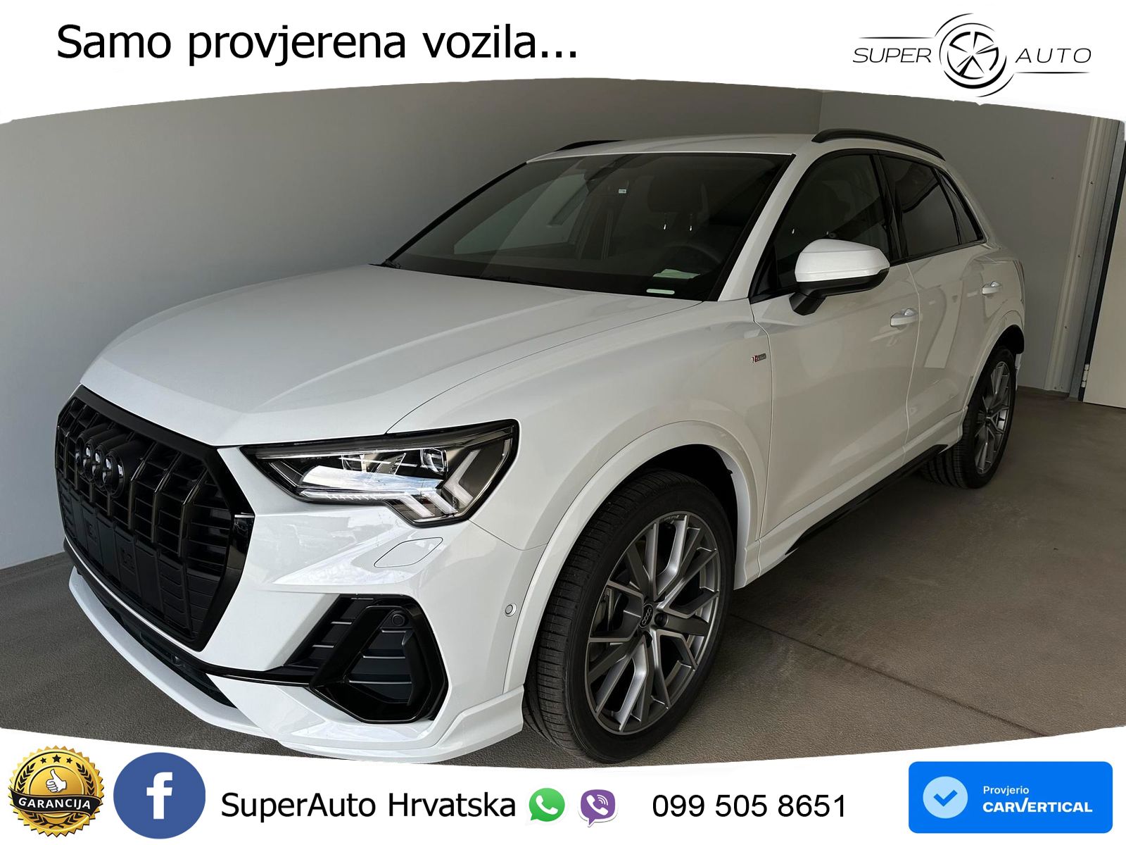 Audi Q3 40 TDI (200 KS) quattro S tronic S line MATRIX+GR SJED+KAM