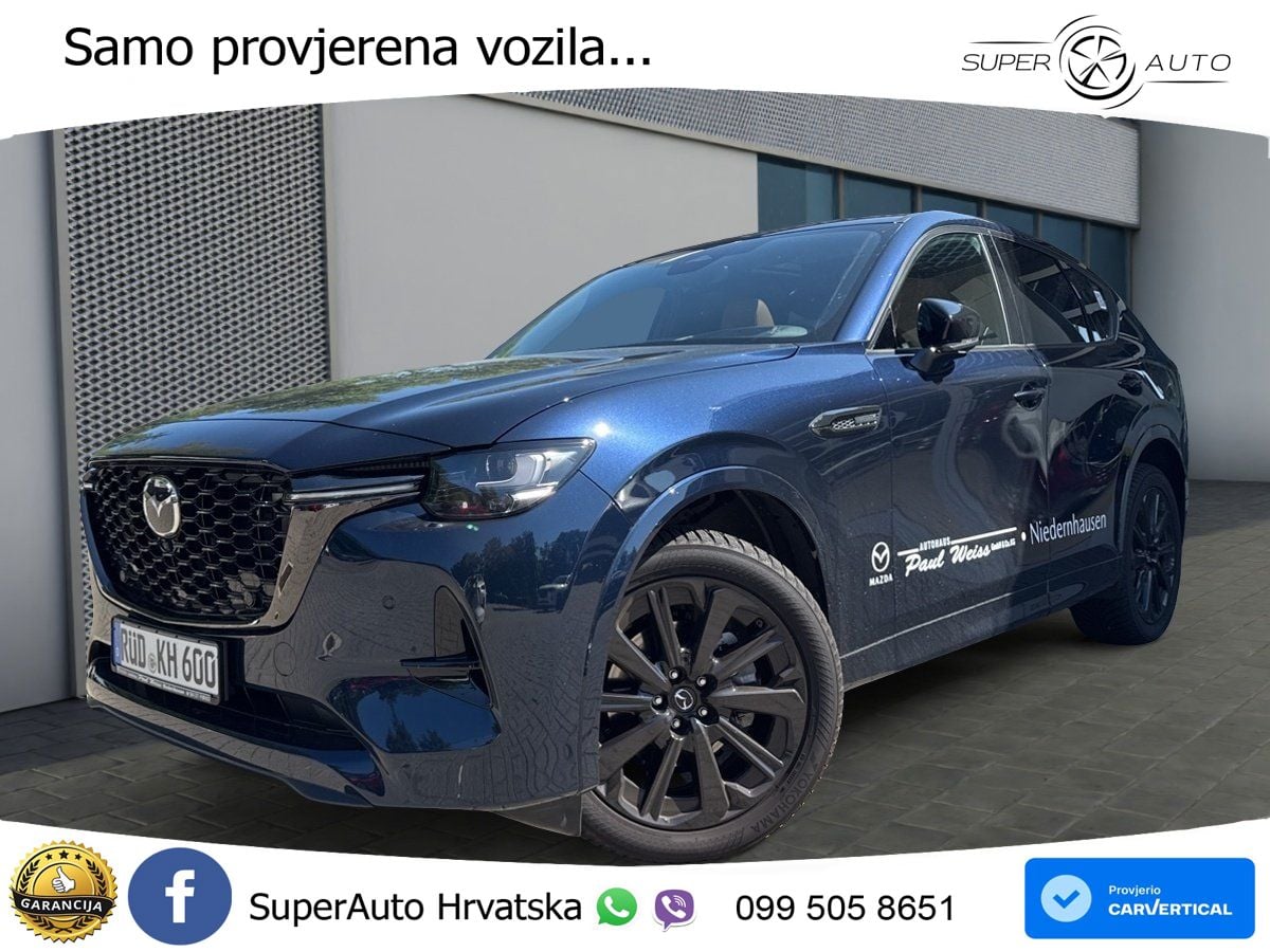Mazda CX-60 3.3 e-Skyactiv D (254 KS) AWD Automatic MATRIX+GR SJED+KAM