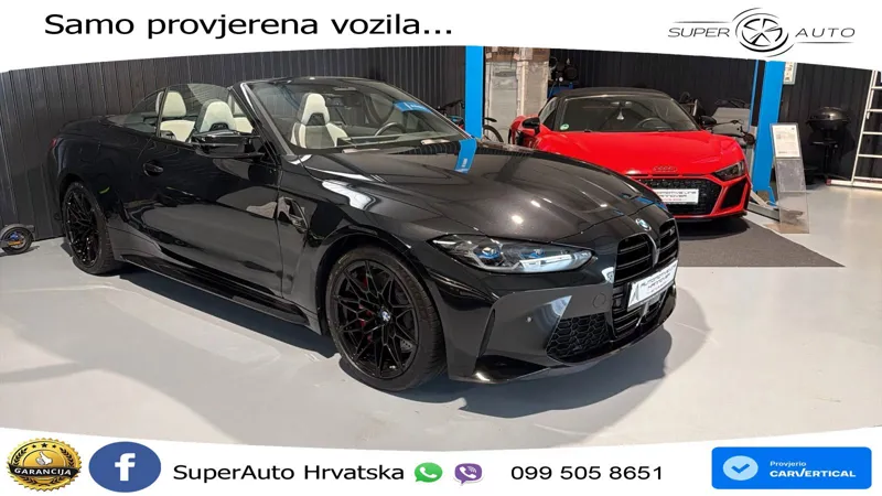BMW M4 Convertible Competition 3.0 (510 KS) xDrive Steptronic LED+GR SJED+ACC