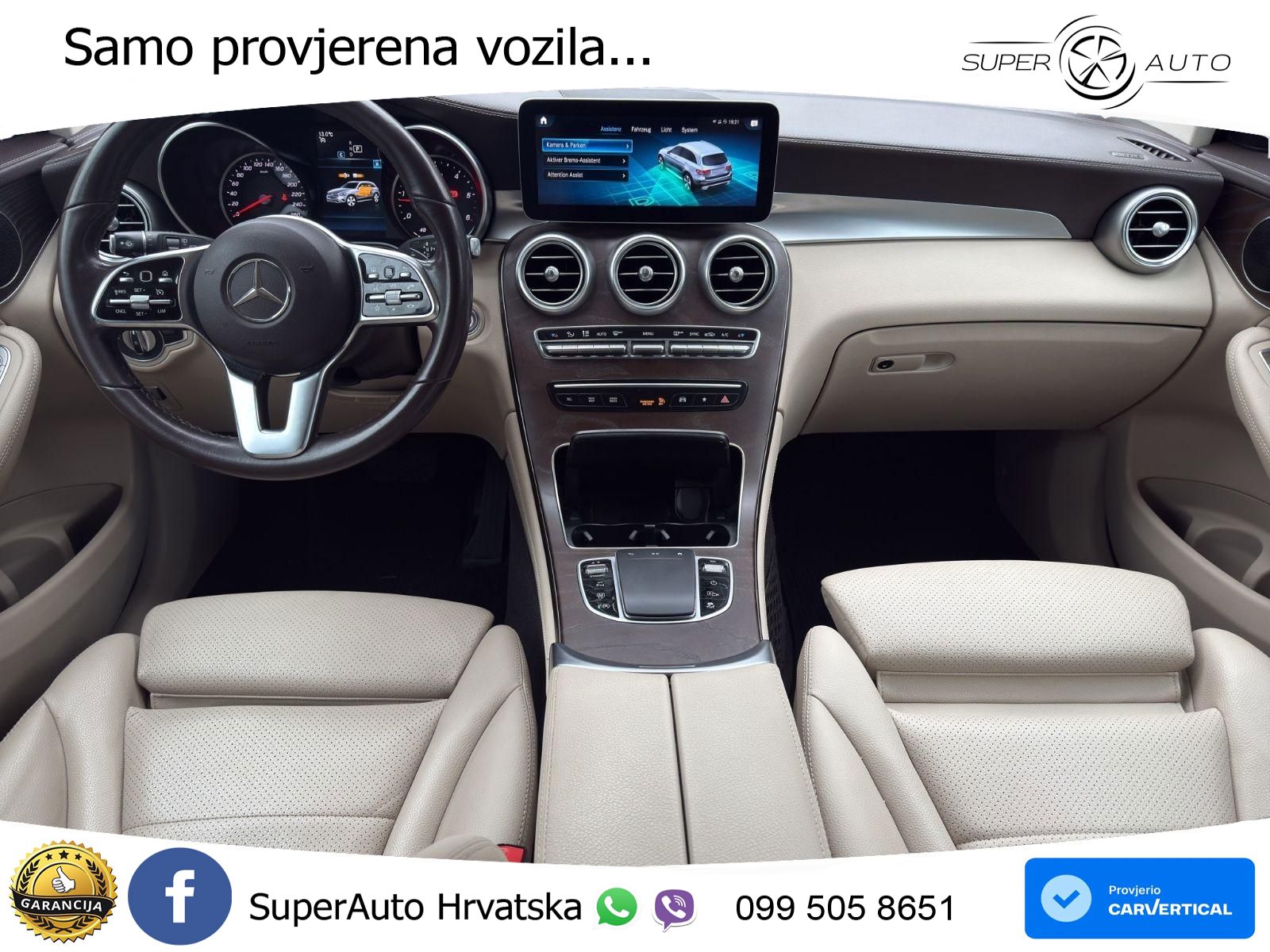 Mercedes GLC 300d (245 KS) 4MATIC G-TRONIC LED+GR SJED+ACC