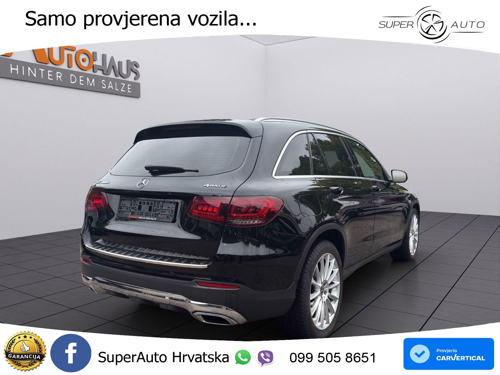 Mercedes GLC 300d (245 KS) 4MATIC G-TRONIC LED+GR SJED+ACC