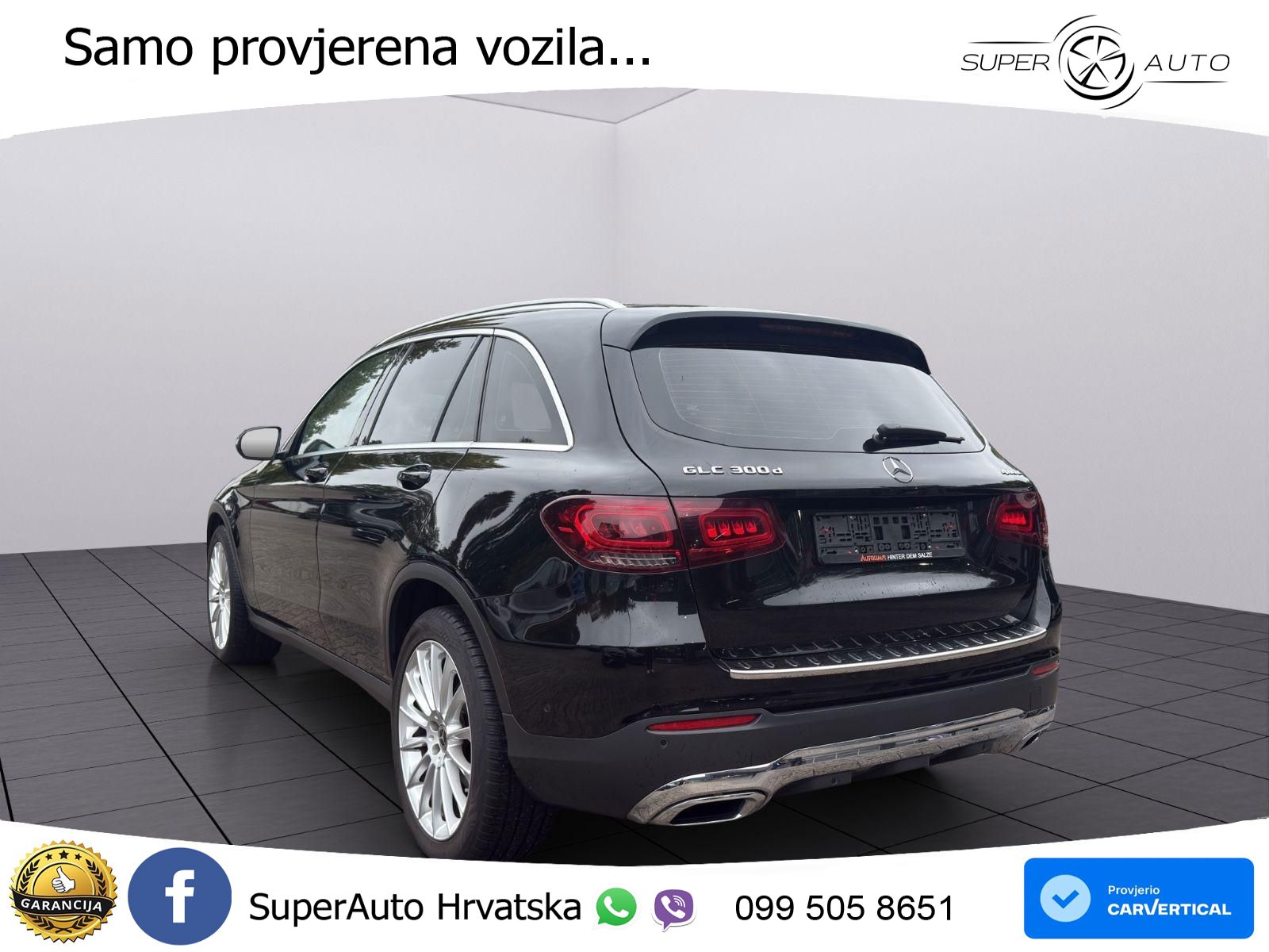 Mercedes GLC 300d (245 KS) 4MATIC G-TRONIC LED+GR SJED+ACC